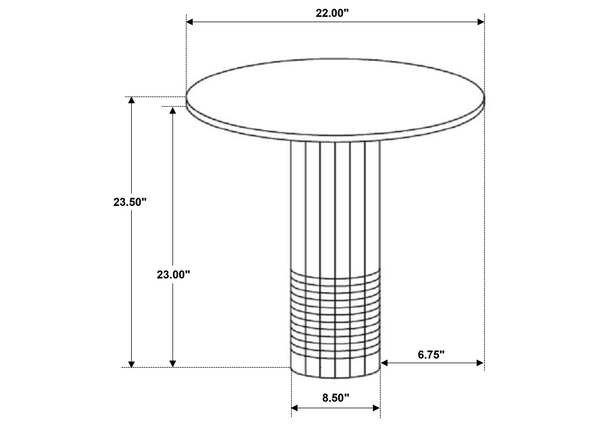 END TABLE,Coaster Furniture