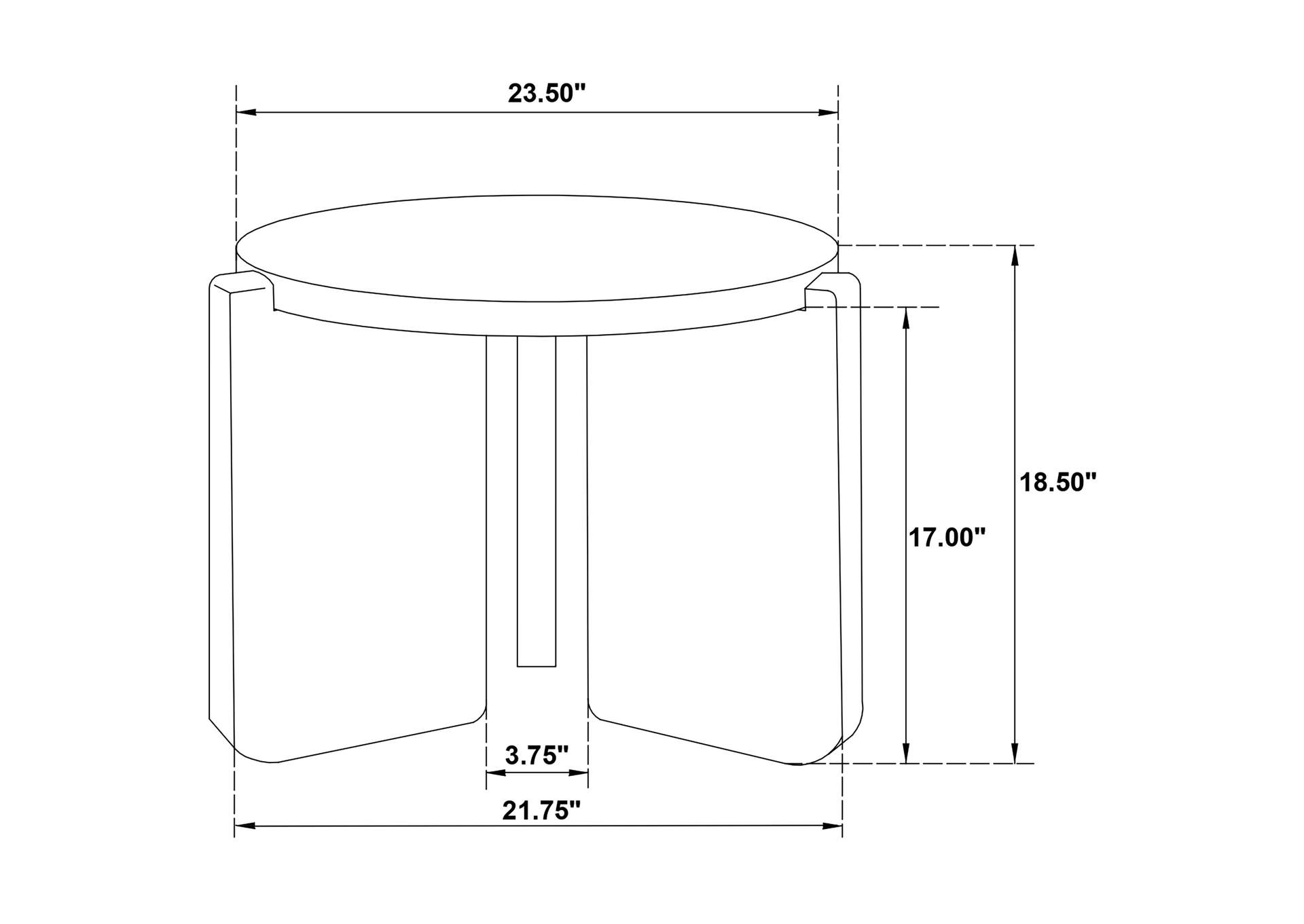 END TABLE,Coaster Furniture