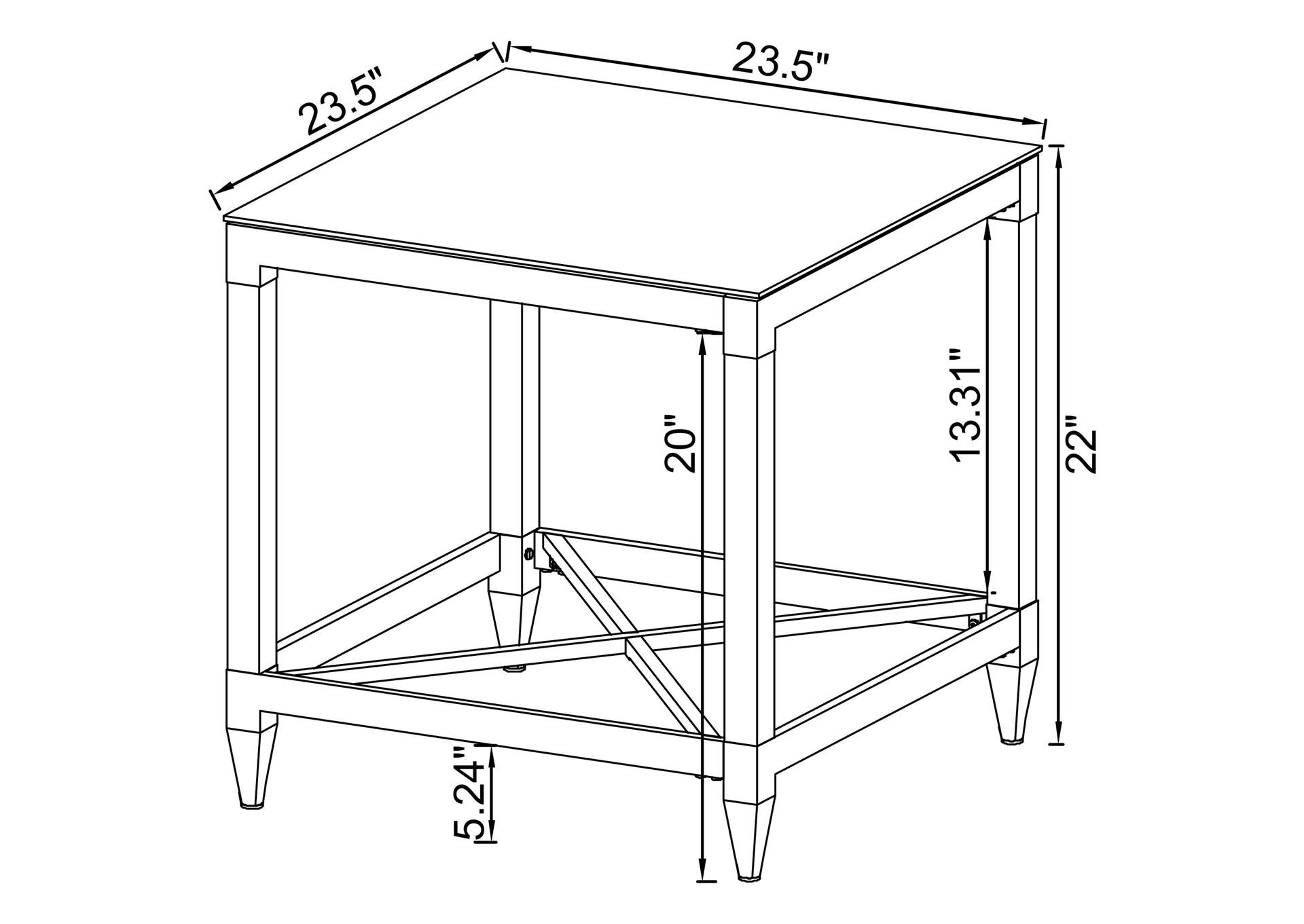 END TABLE,Coaster Furniture