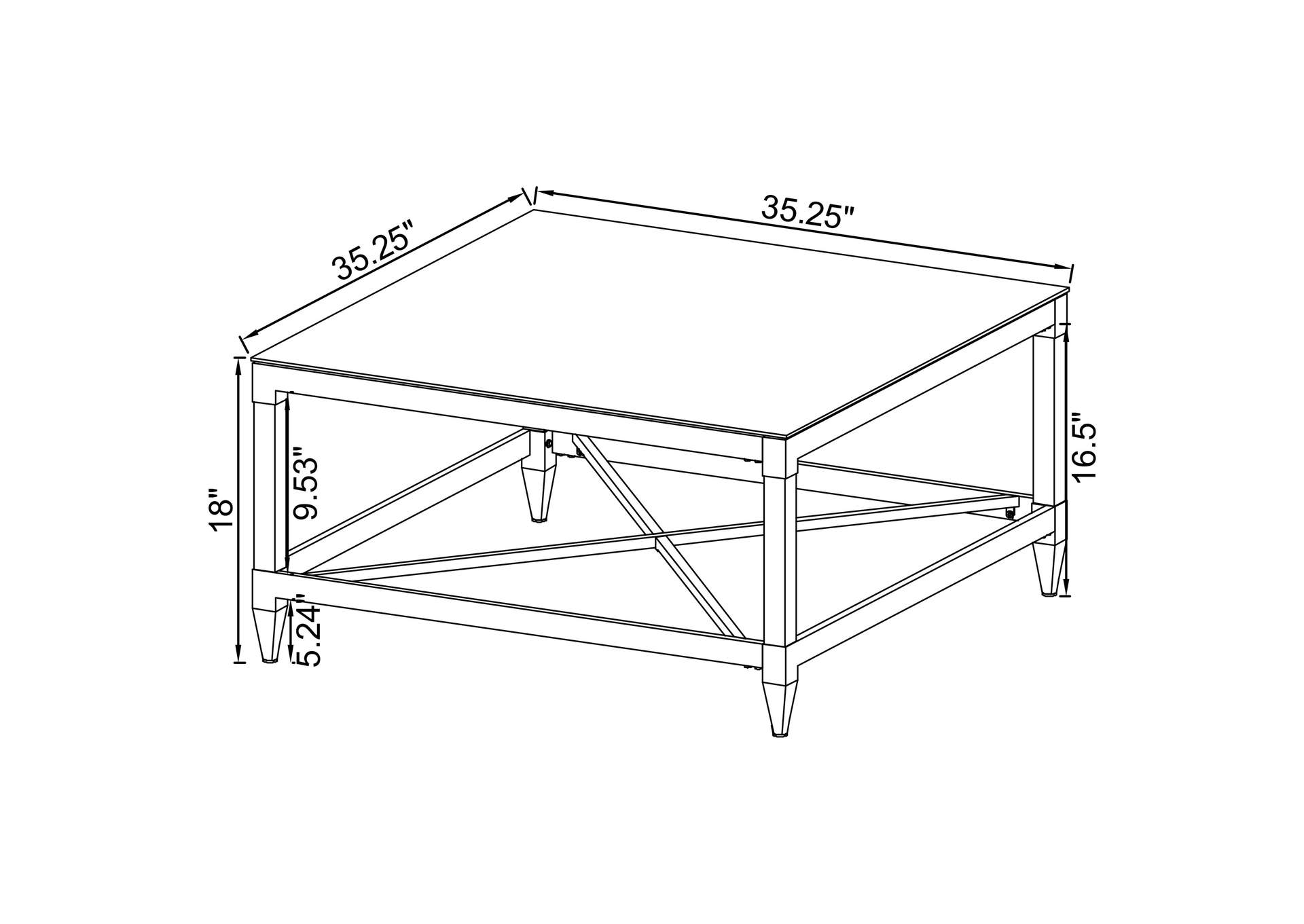 COFFEE TABLE,Coaster Furniture