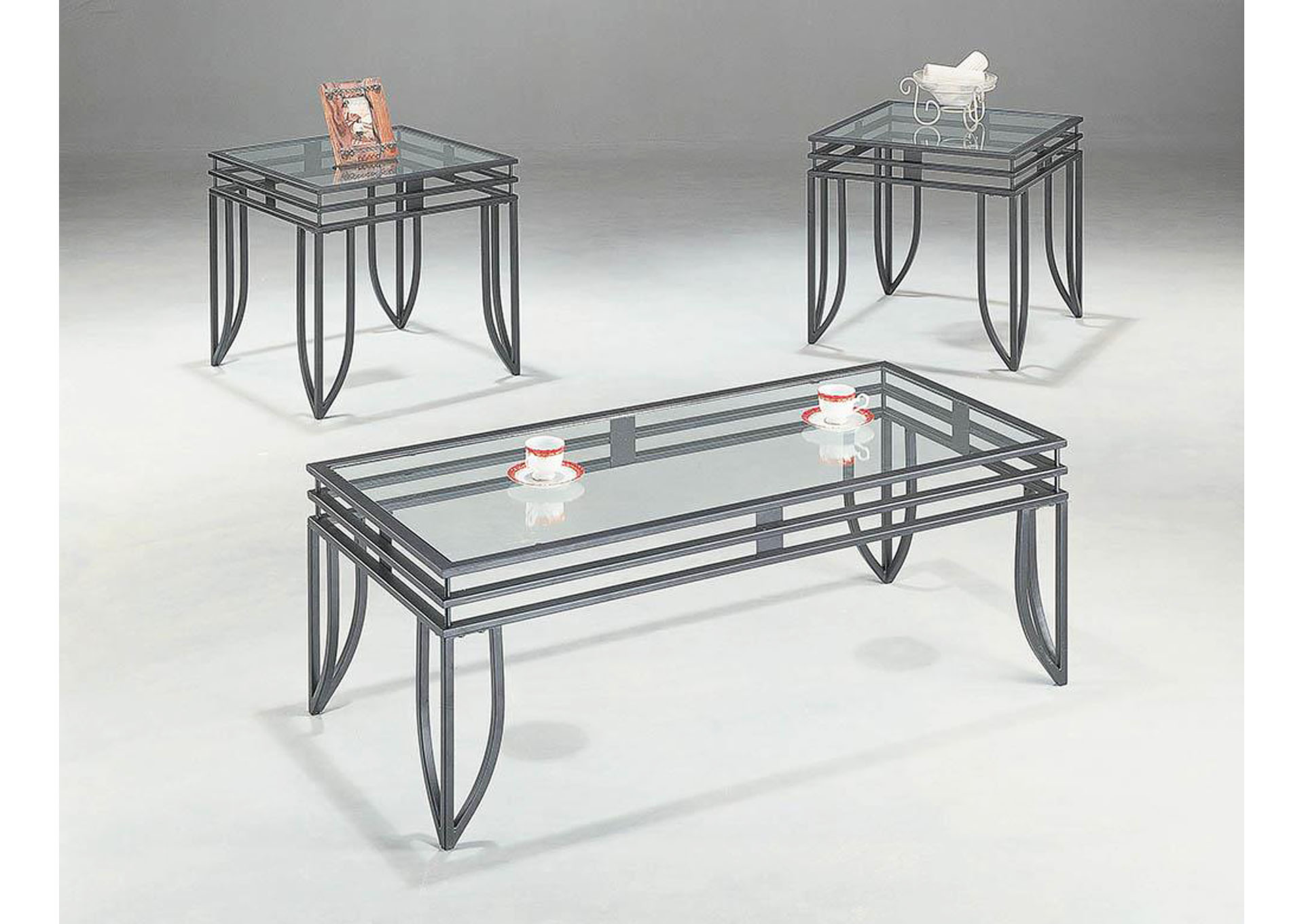 Matrix 3pc Table Set,ABF Coaster Furniture
