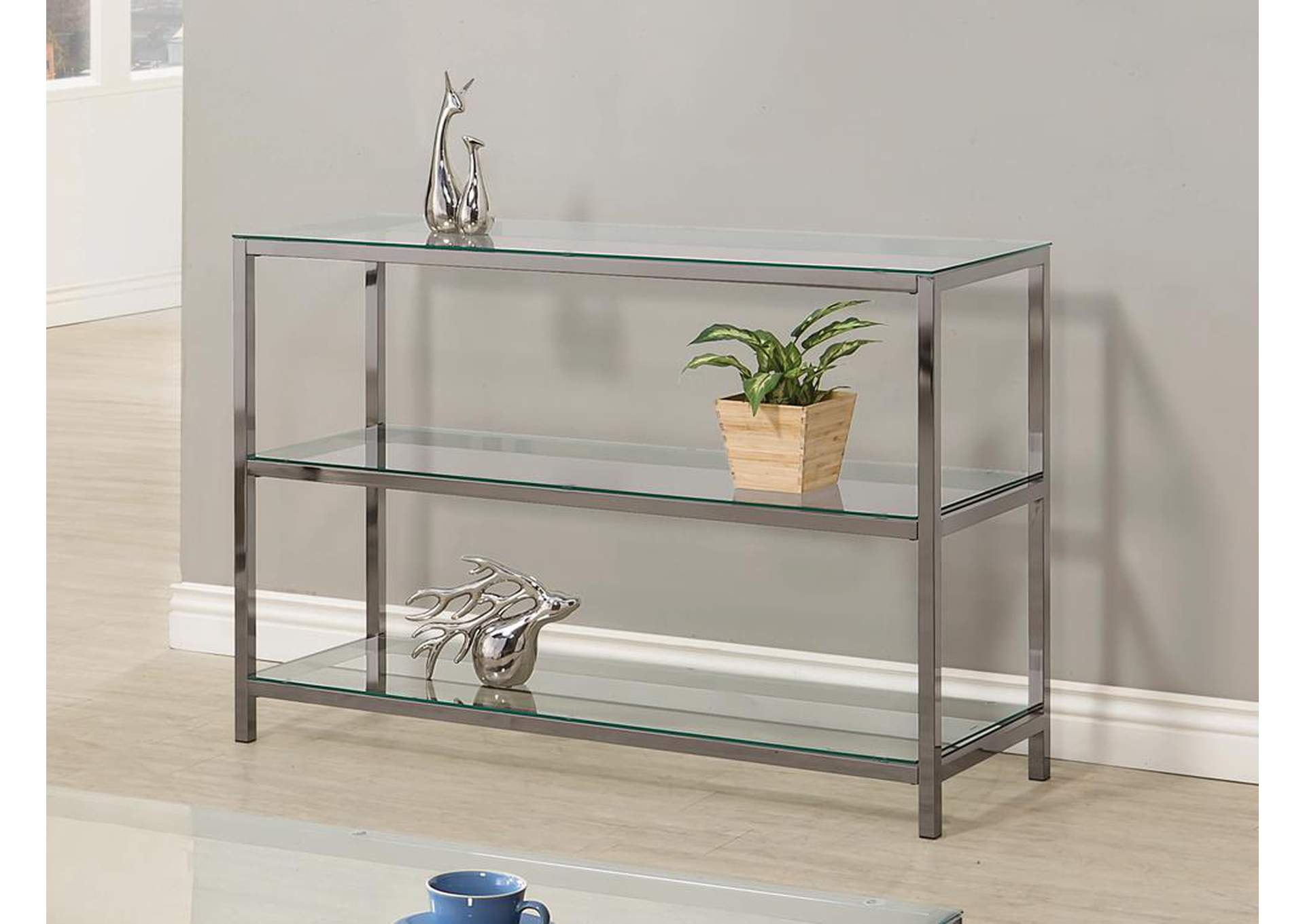 Black Nickel Sofa Table,ABF Coaster Furniture