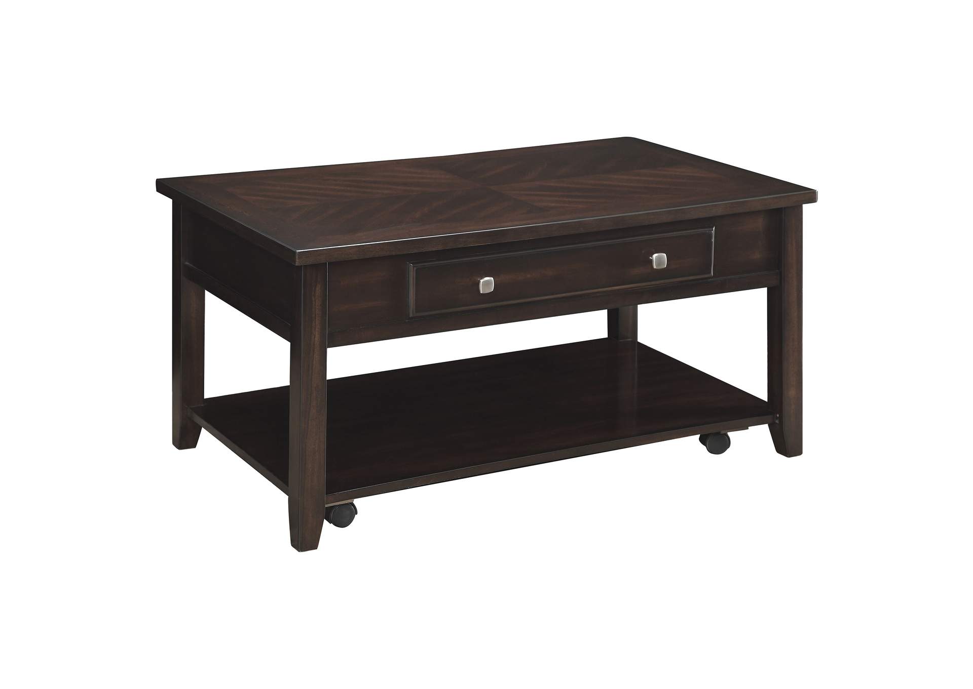 Bradford Rectangular Lift Top Coffee Table Walnut,Coaster Furniture