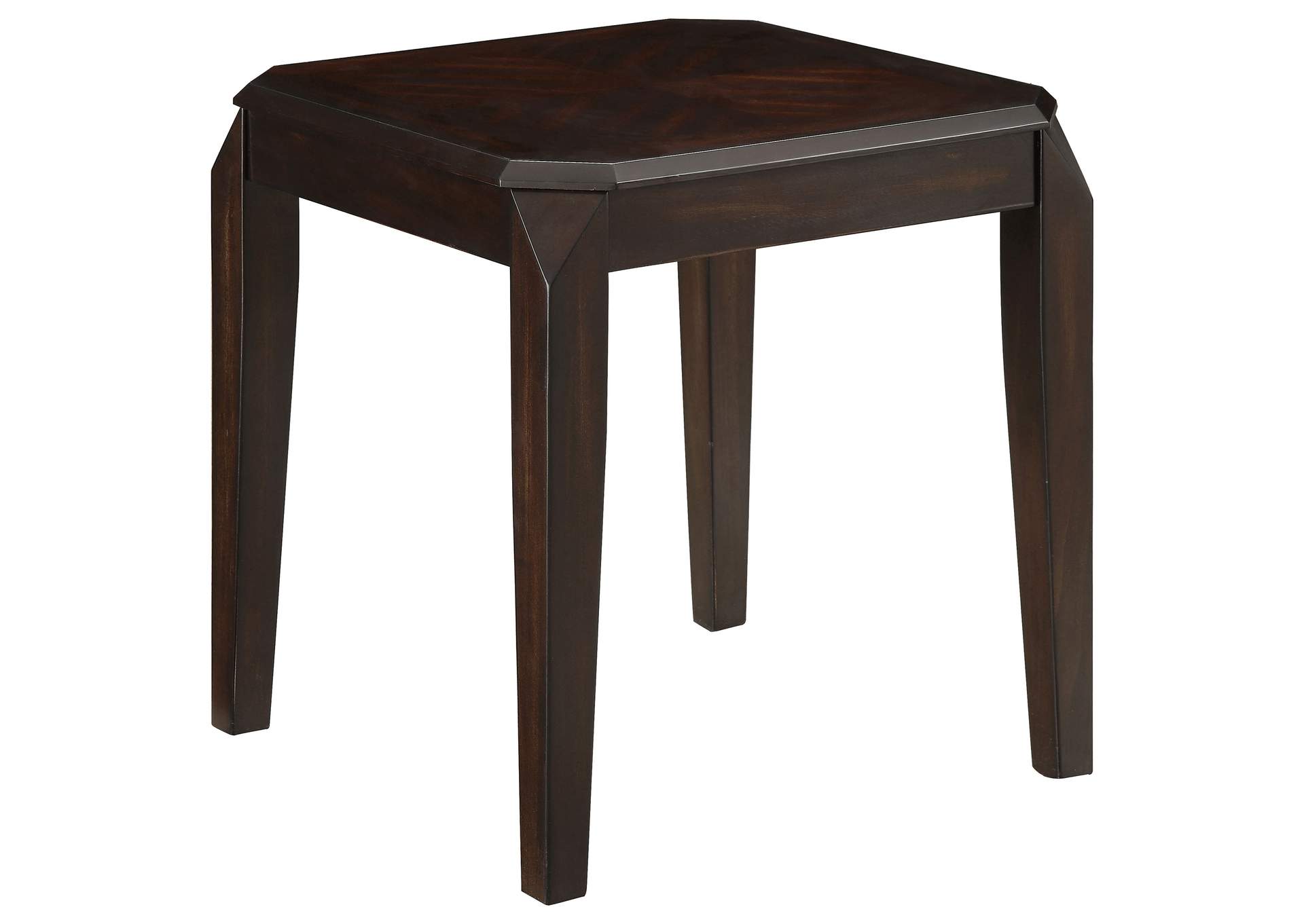 Baylor Square End Table Walnut,Coaster Furniture