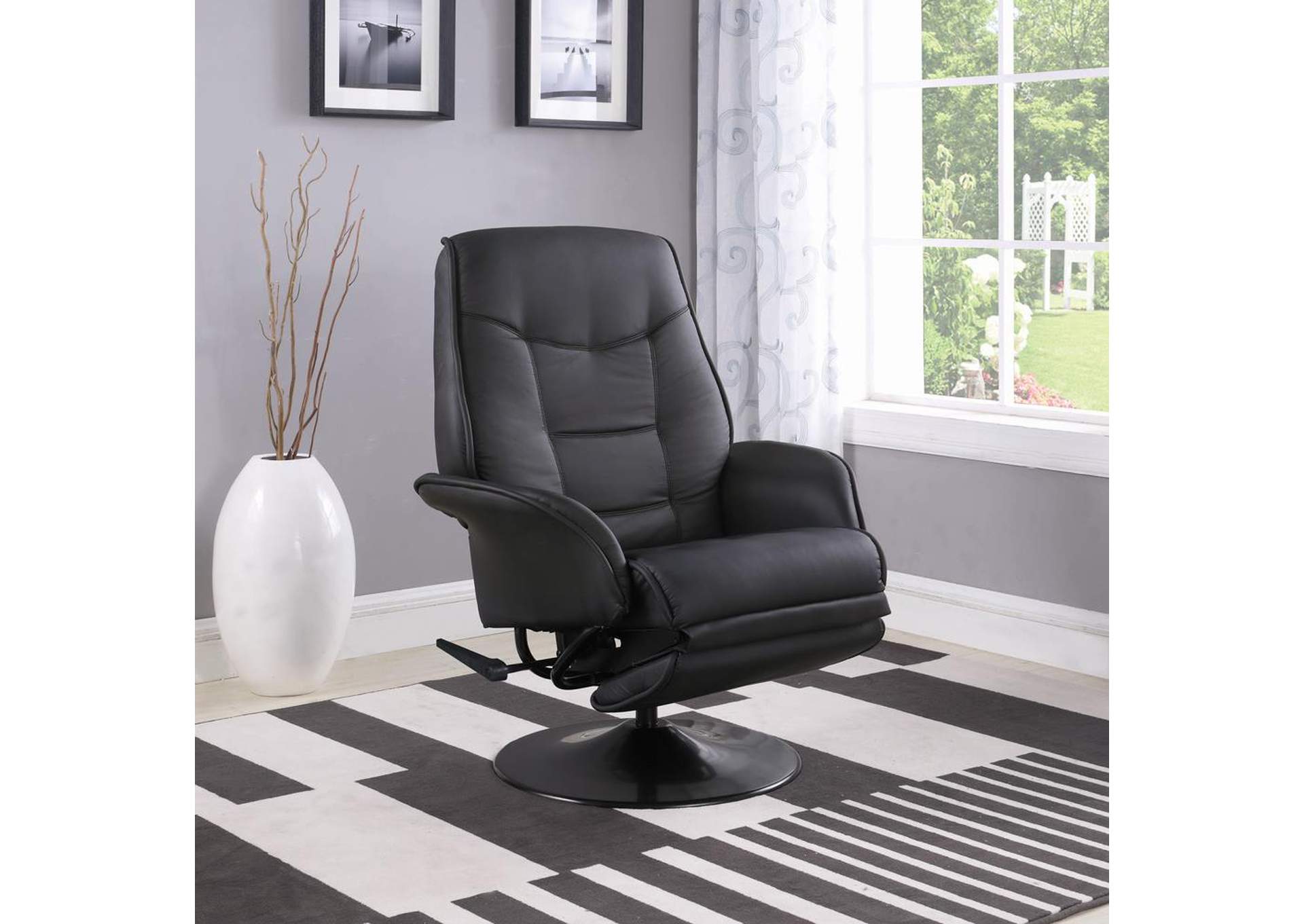 Black Reclining Chair,ABF Coaster Furniture