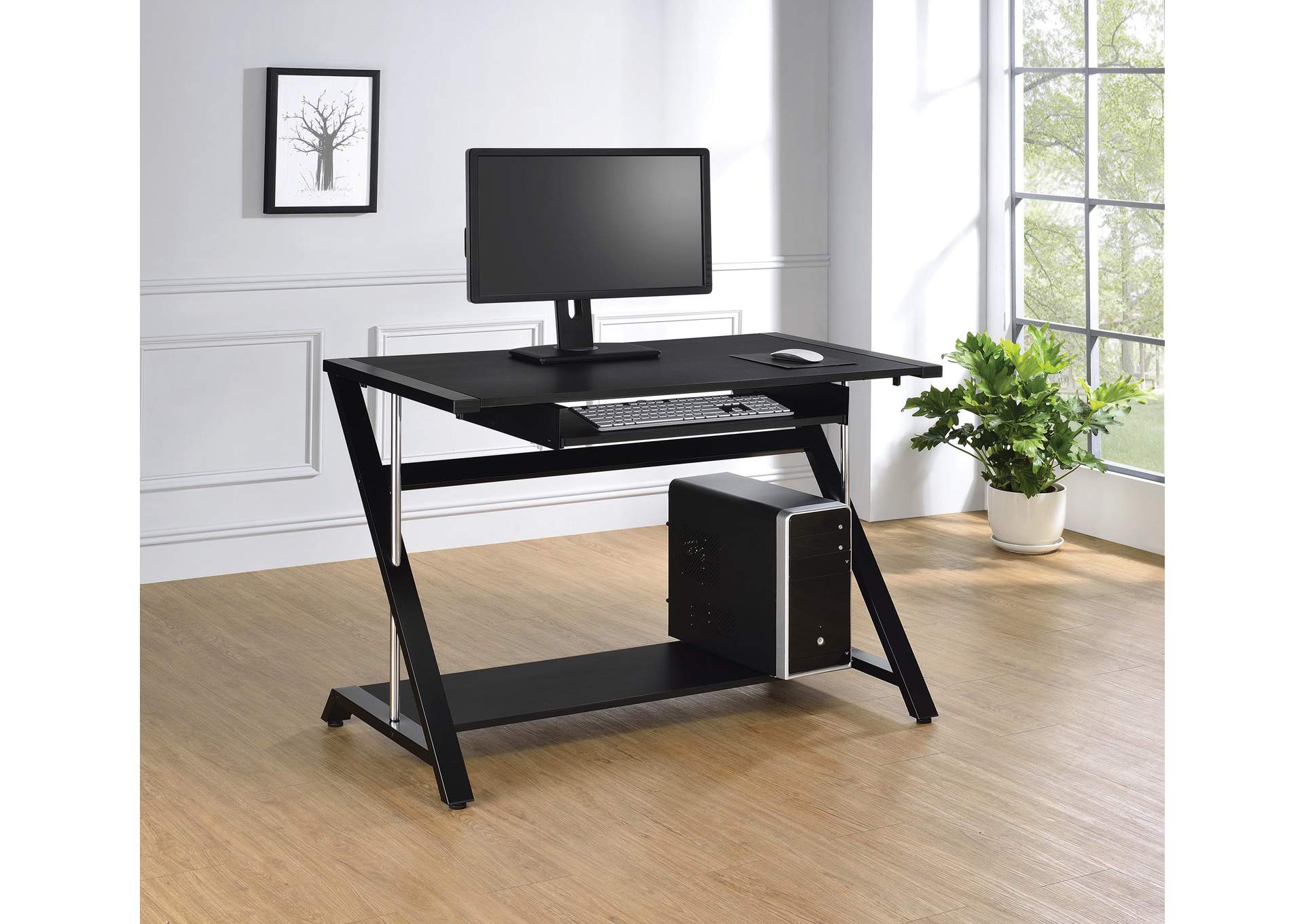Black Computer Desk,ABF Coaster Furniture