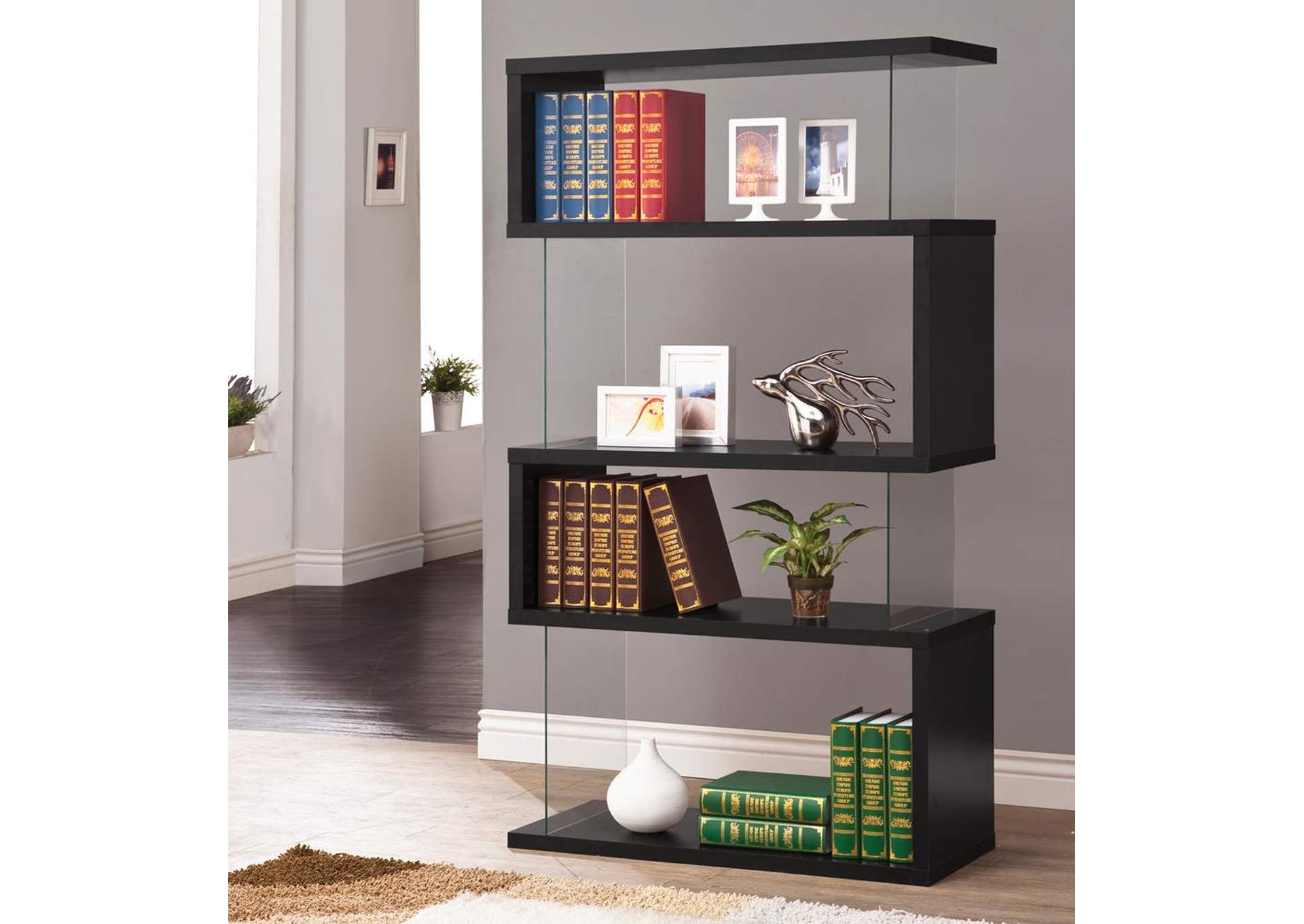 Black Bookcase,ABF Coaster Furniture