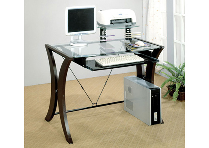 Cappuccino Computer Desk,ABF Coaster Furniture