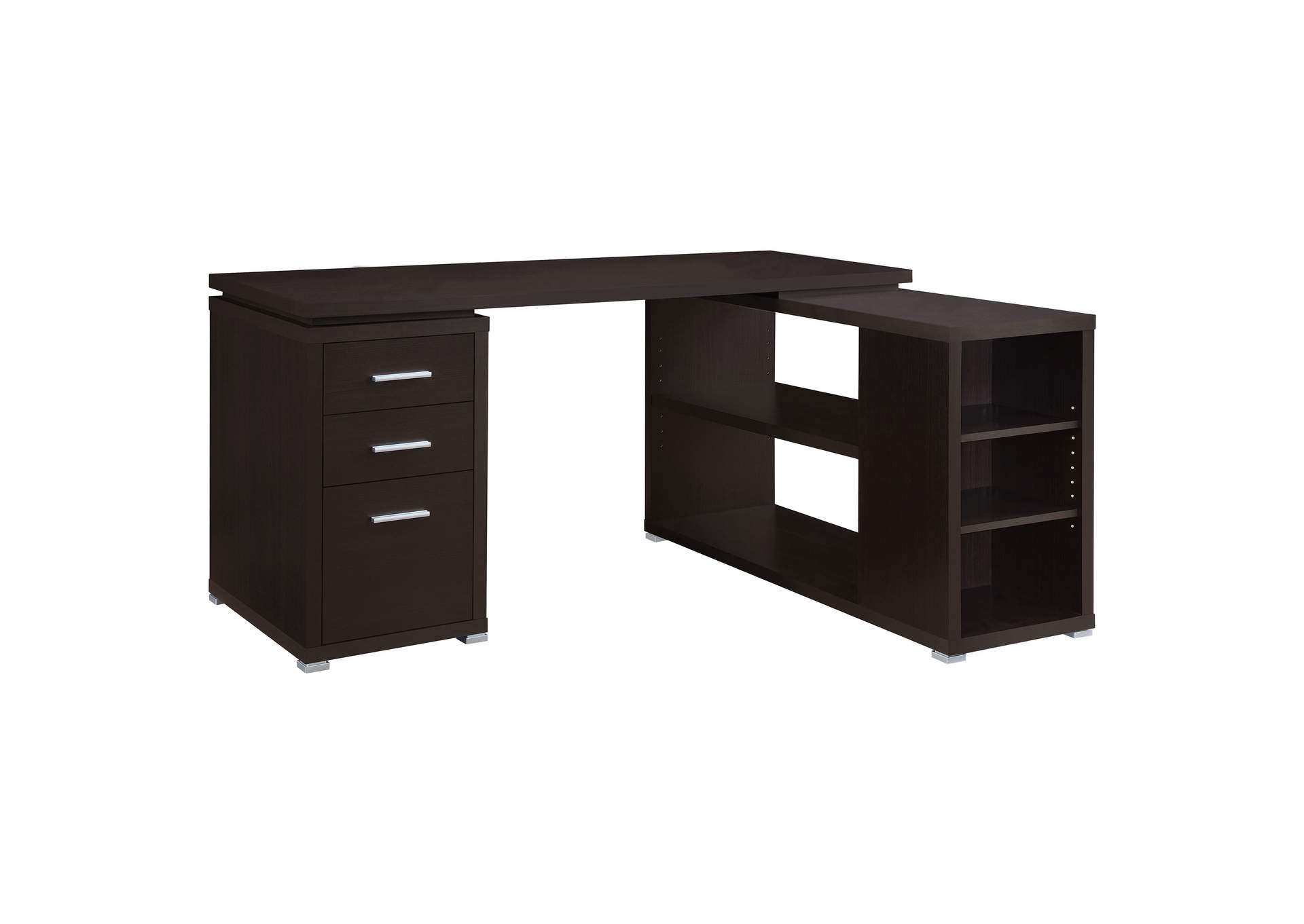 L-SHAPE OFFICE DESK,Coaster Furniture