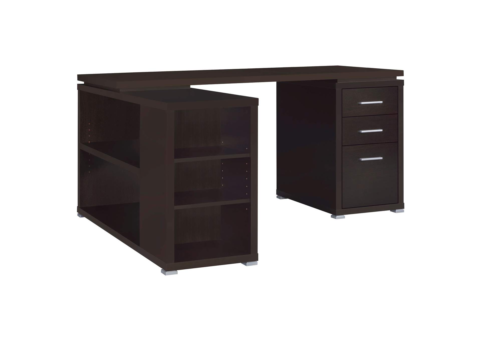 L-SHAPE OFFICE DESK,Coaster Furniture