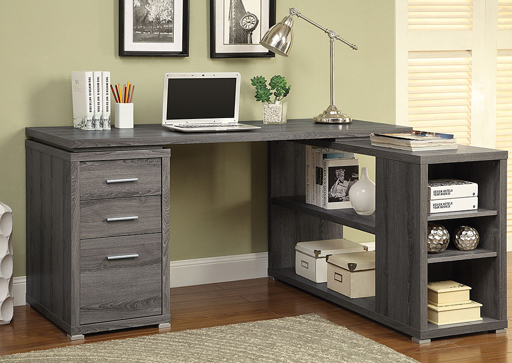 Dark Grey Computer Desk,ABF Coaster Furniture