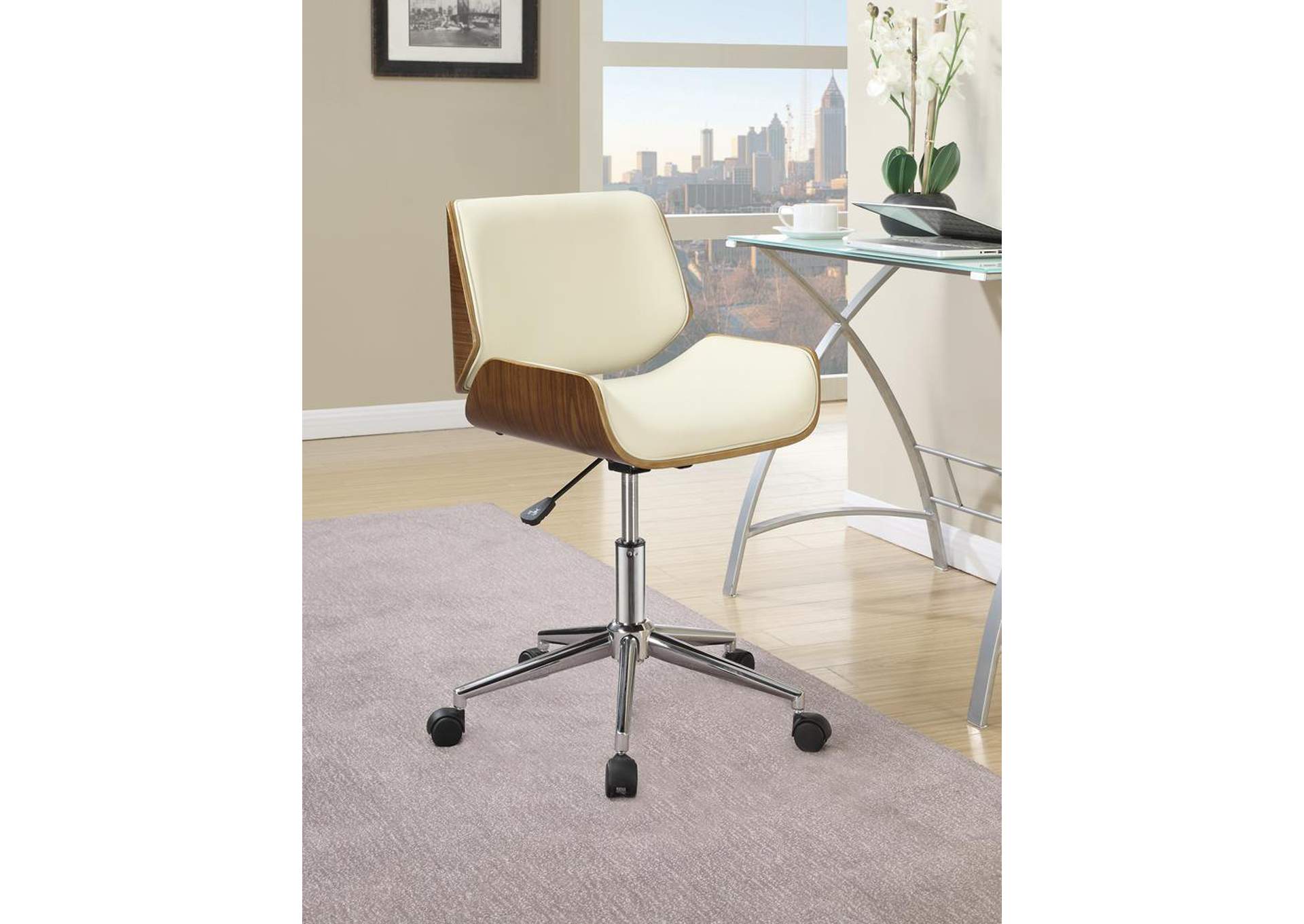 Chrome Office Chair,ABF Coaster Furniture