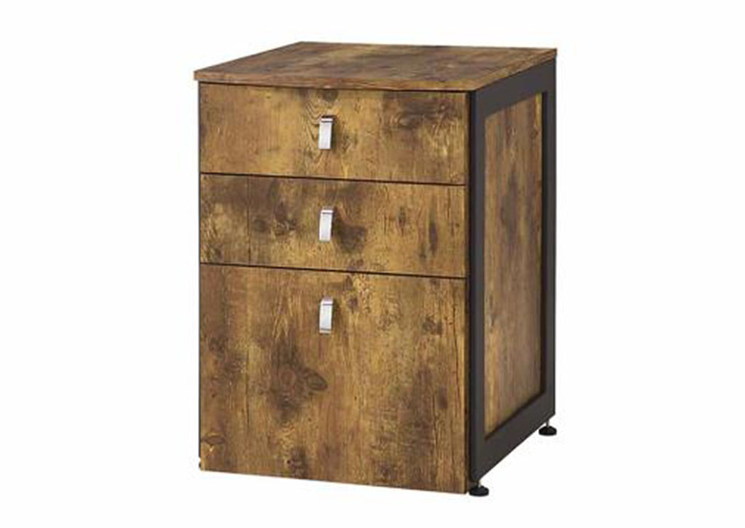 Antique Nutmeg File Cabinet,ABF Coaster Furniture