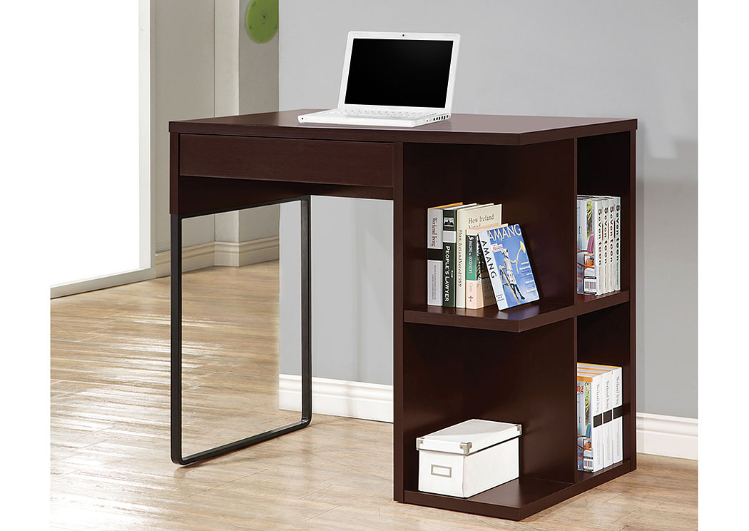 Cappuccino Standing Desk,ABF Coaster Furniture