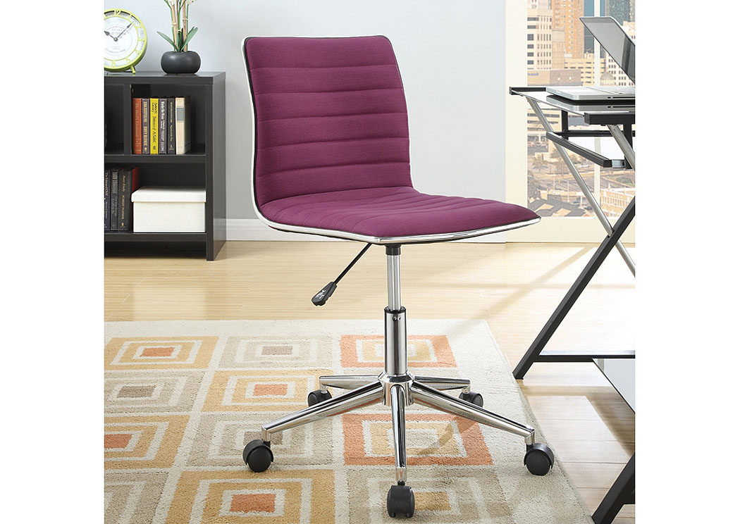 Purple Office Chair,ABF Coaster Furniture