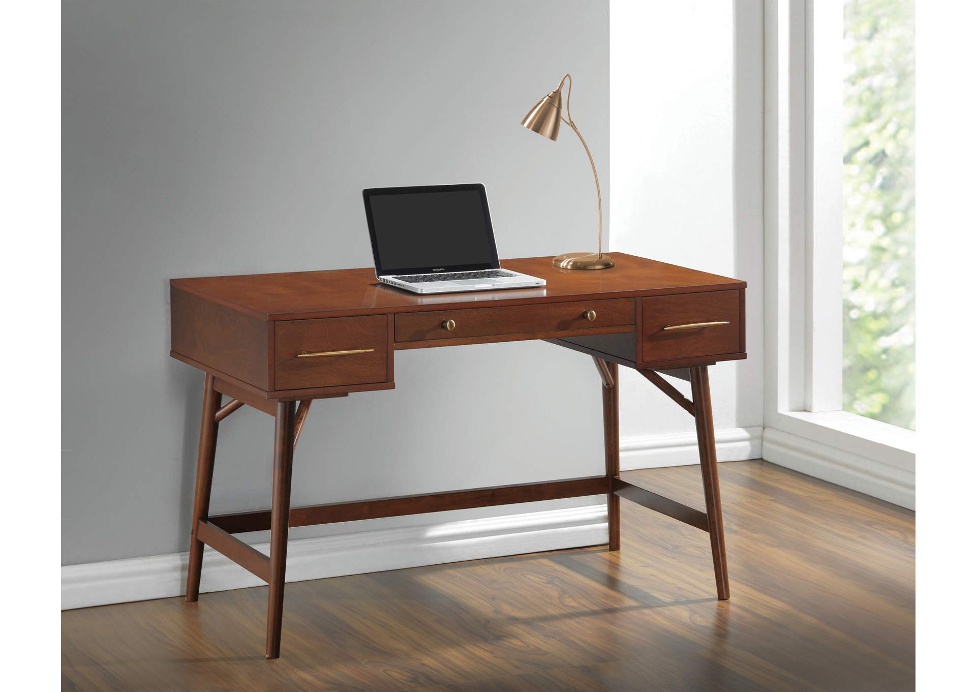 Walnut Writing Desk,ABF Coaster Furniture