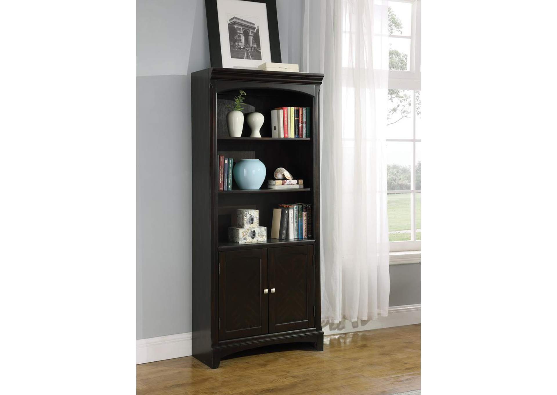 Garson Walnut Bookcase,ABF Coaster Furniture