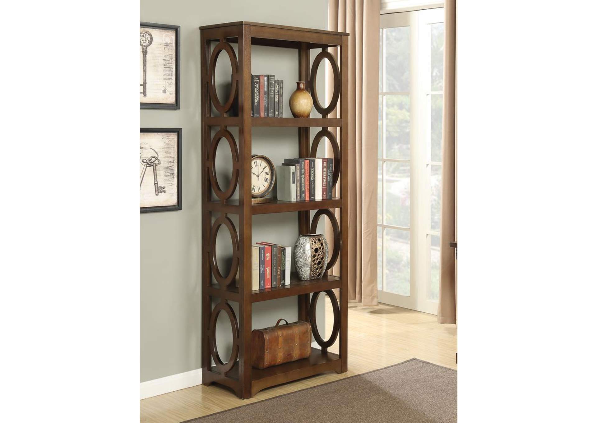 Brown Bookcase,ABF Coaster Furniture