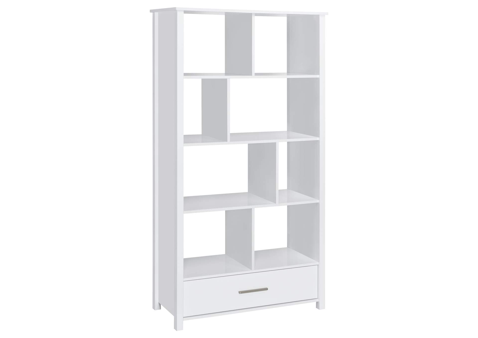 Dylan Rectangular 8-shelf Bookcase,Coaster Furniture