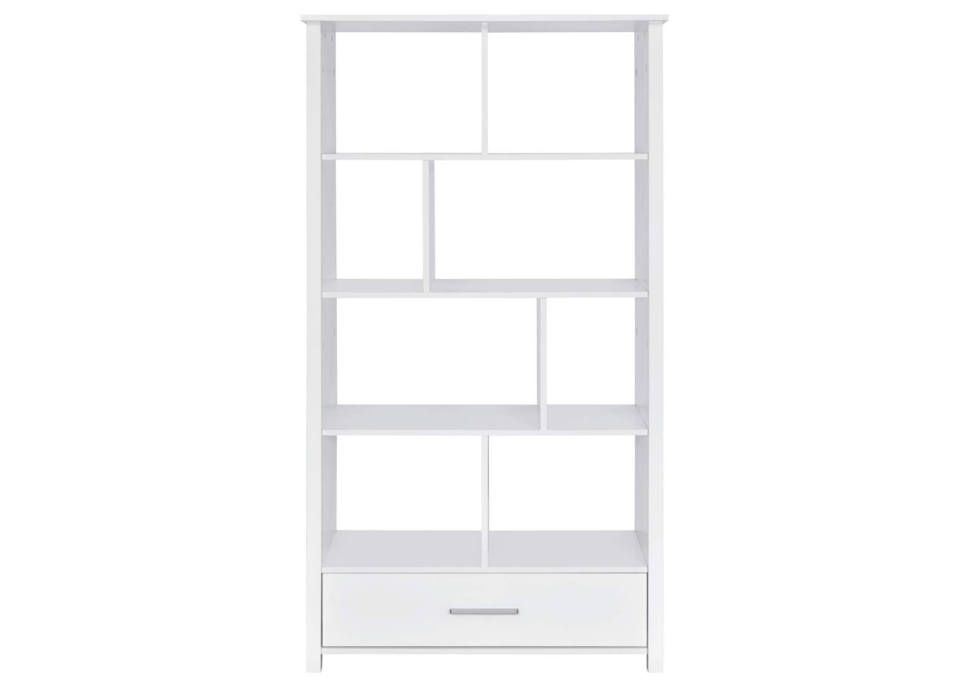 Dylan Rectangular 8-shelf Bookcase,Coaster Furniture