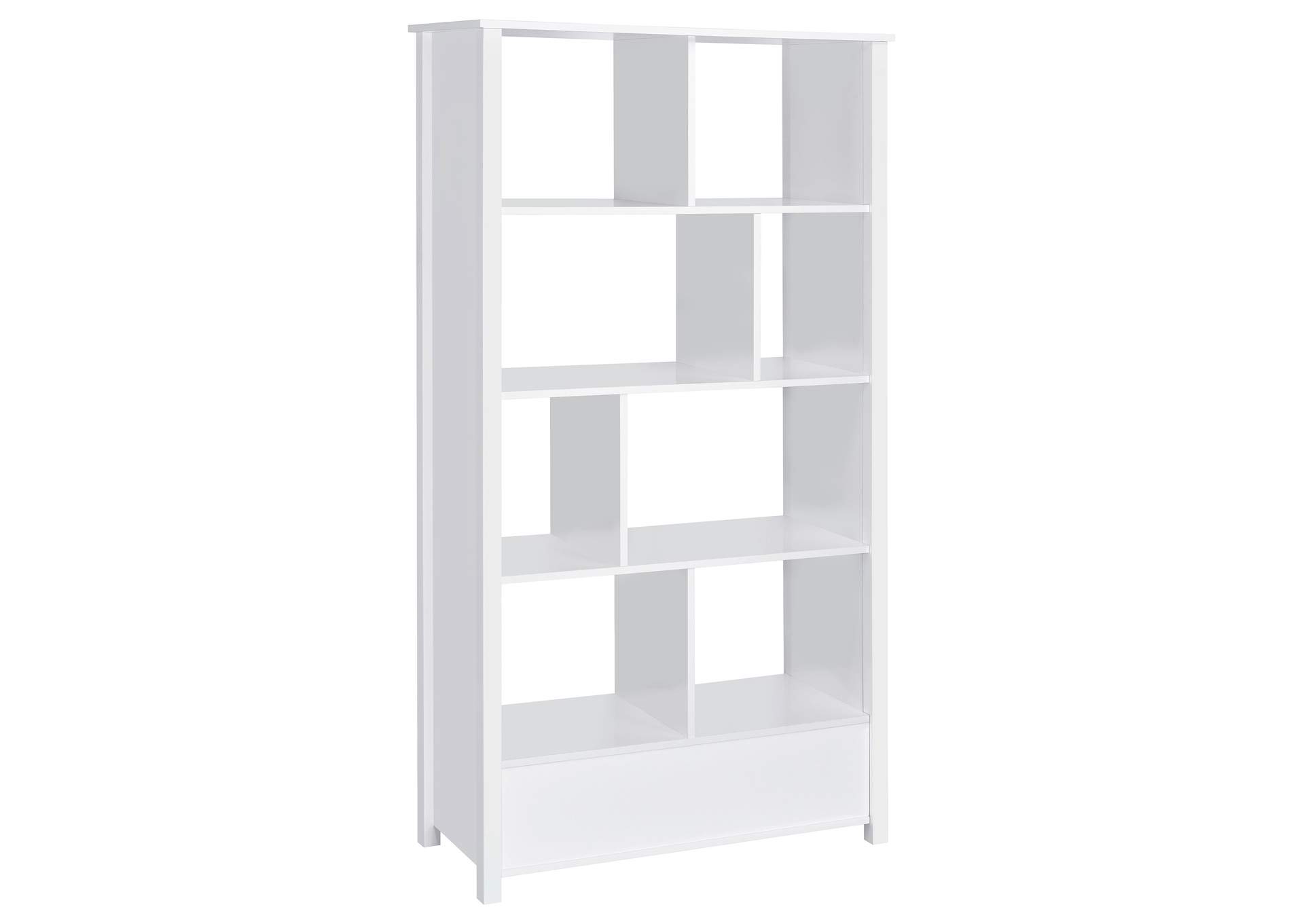 Dylan Rectangular 8-shelf Bookcase,Coaster Furniture