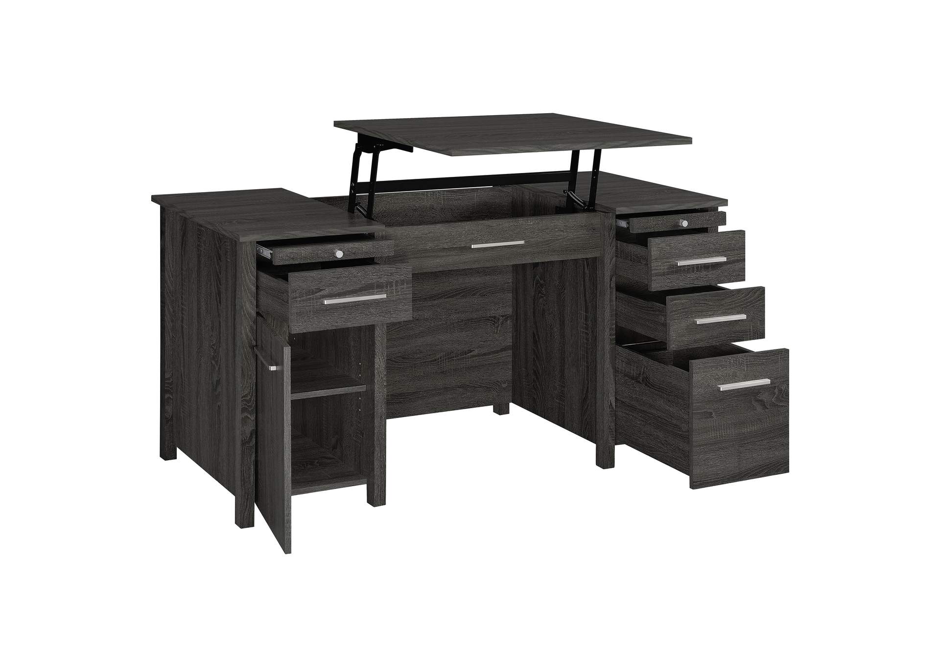 Dylan 4-drawer Lift Top Office Desk,Coaster Furniture