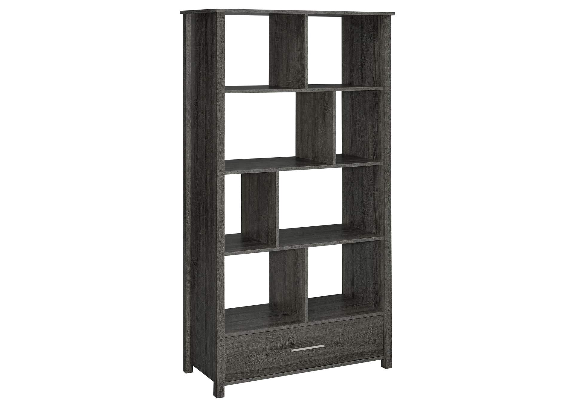 Dylan Rectangular 8-shelf Bookcase,Coaster Furniture