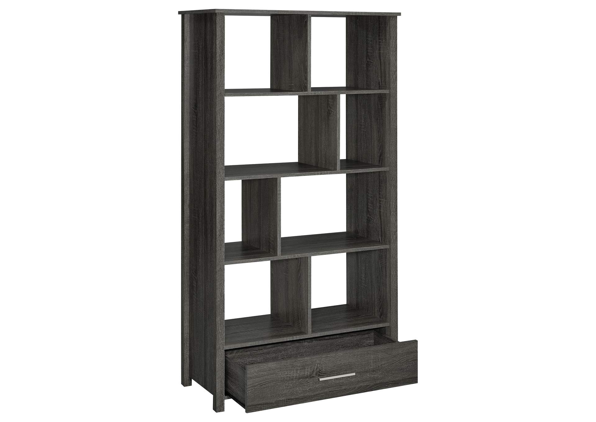 Dylan Rectangular 8-shelf Bookcase,Coaster Furniture