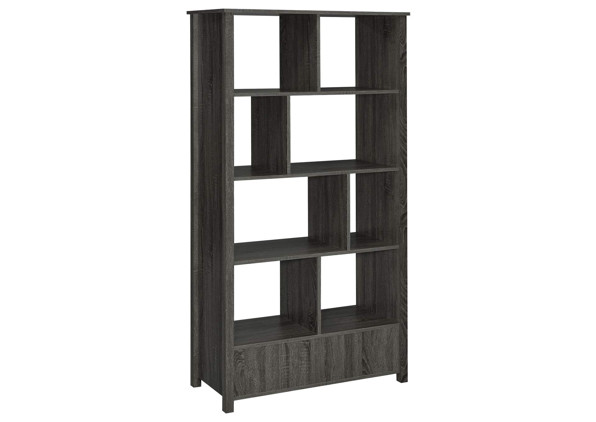 Dylan Rectangular 8-shelf Bookcase,Coaster Furniture