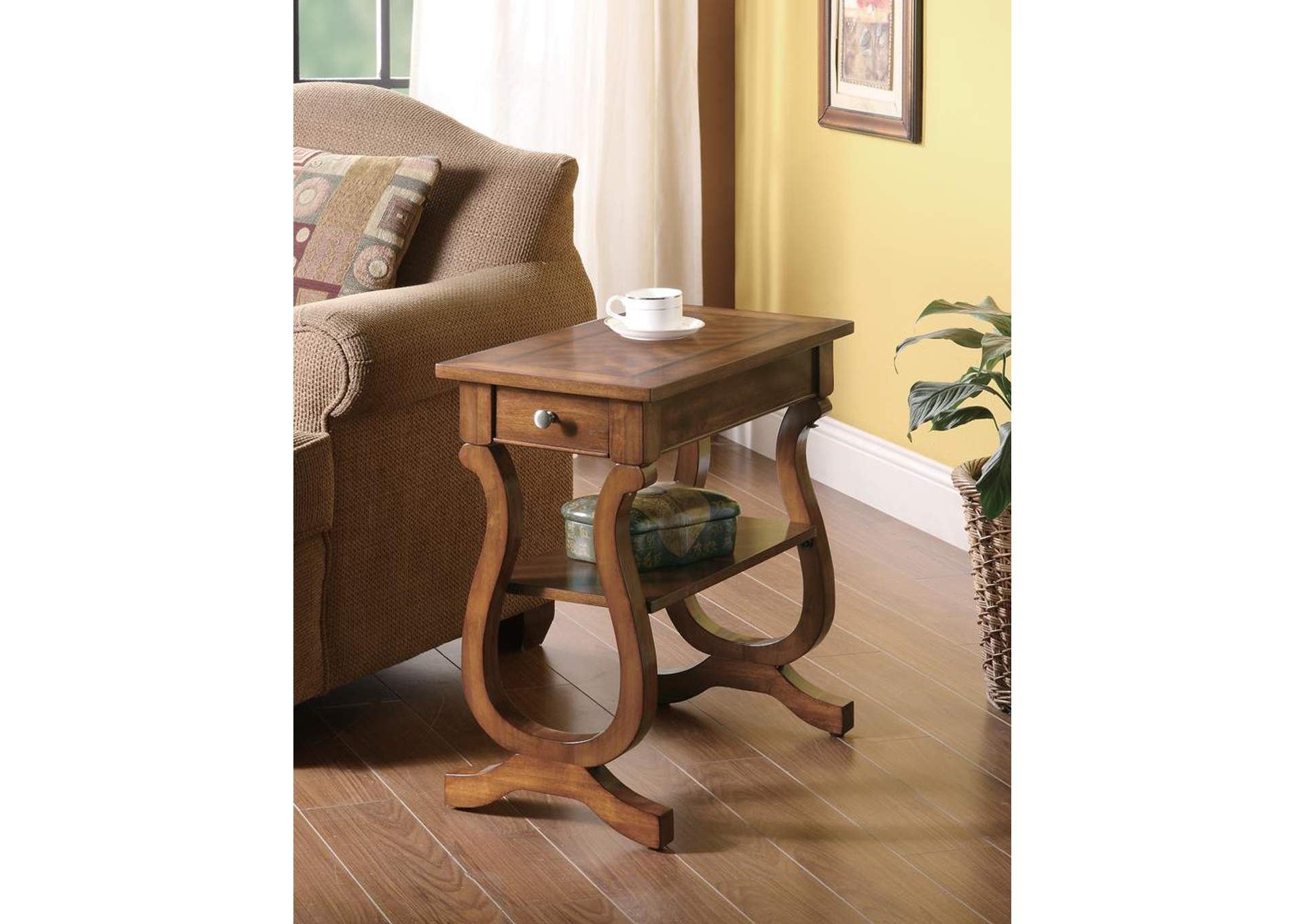 Warm Brown Accent Table,ABF Coaster Furniture