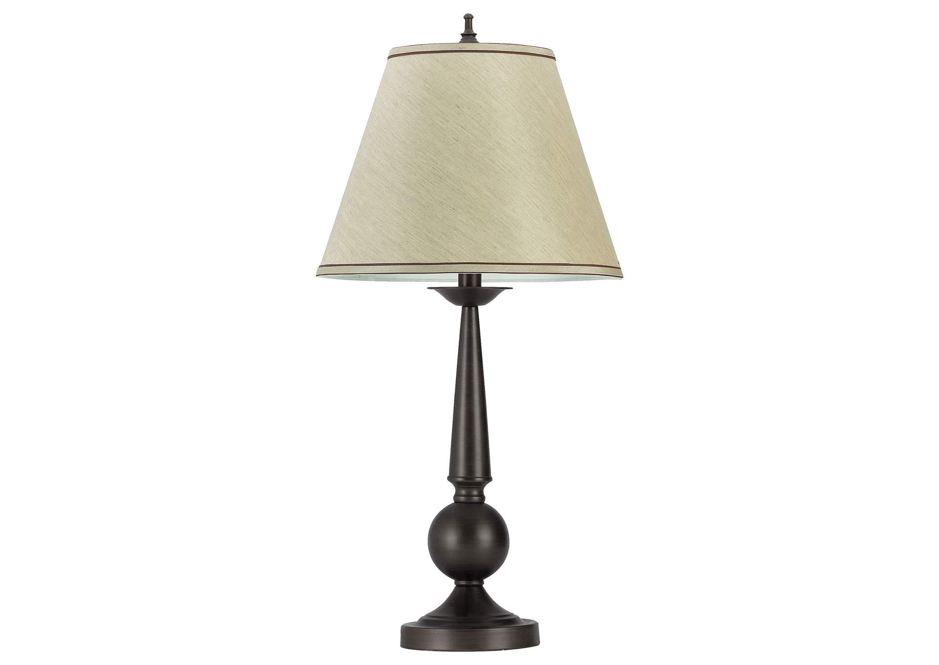 Ochanko Cone shade Table Lamps Bronze and Beige (Set of 2),Coaster Furniture