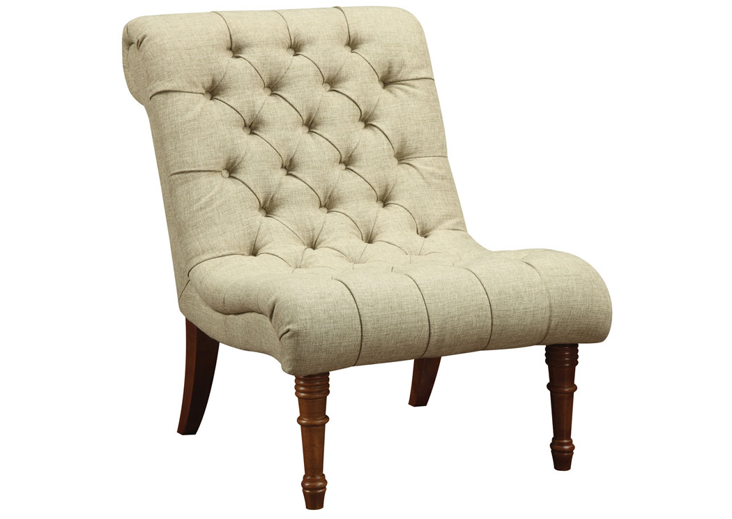 Yellow Green & Light Brown Chair,ABF Coaster Furniture