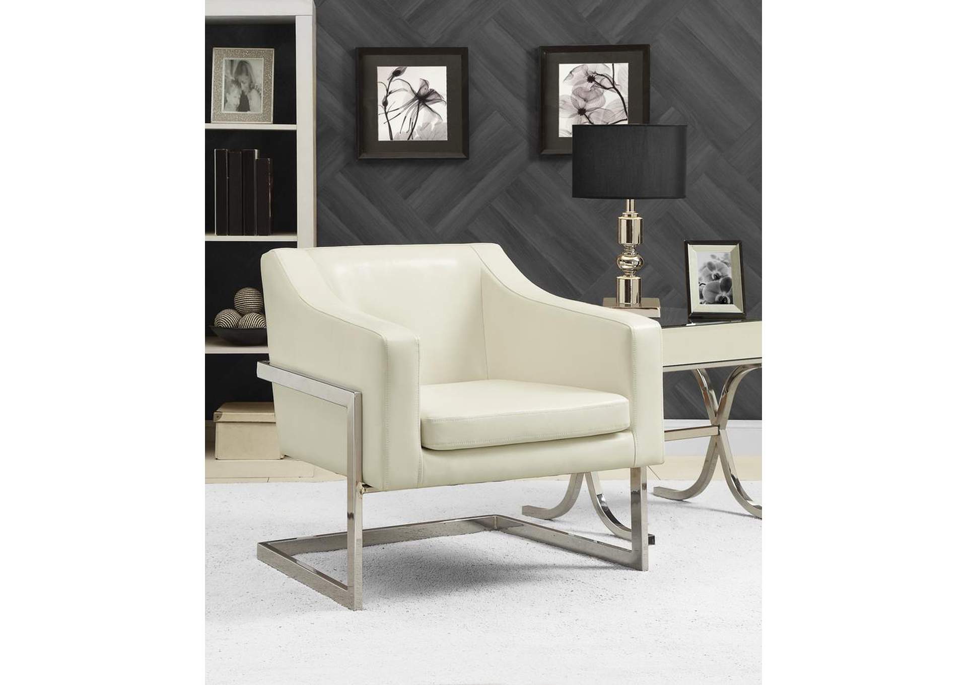 White Accent Chair,ABF Coaster Furniture