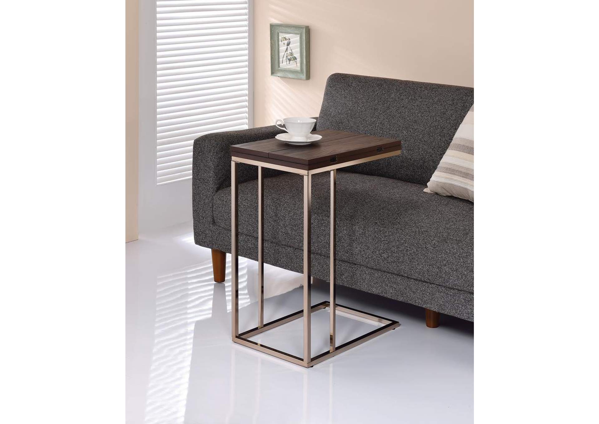 Chestnut Snack Table,ABF Coaster Furniture