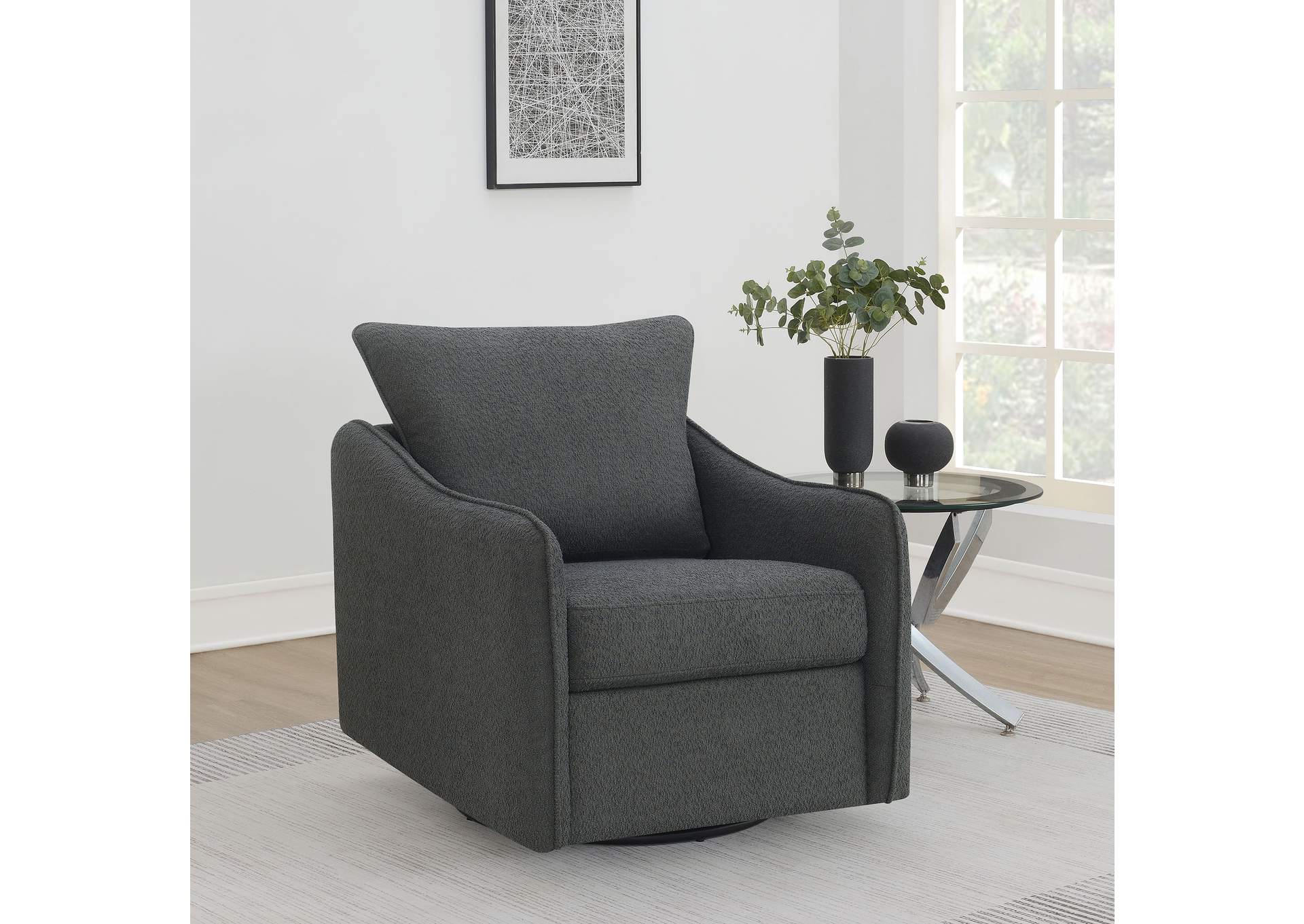 SWIVEL GLIDER CHAIR,Coaster Furniture