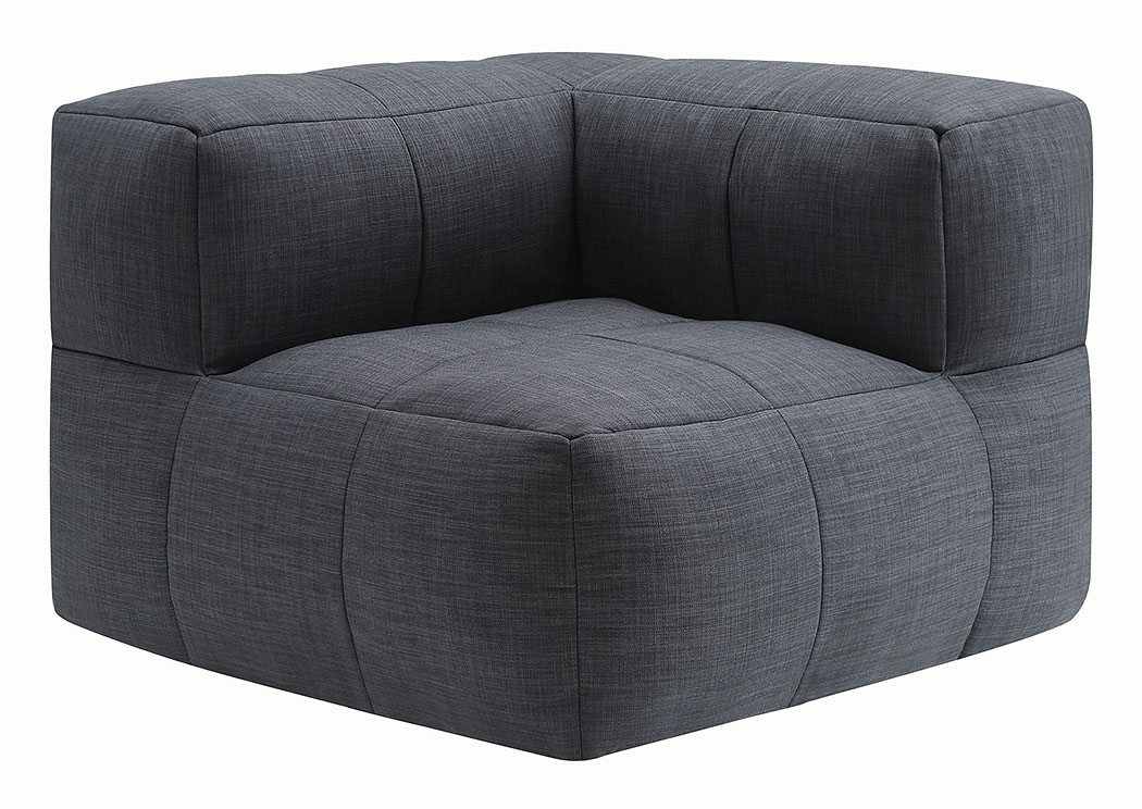 Gray Corner Bean Bag,ABF Coaster Furniture