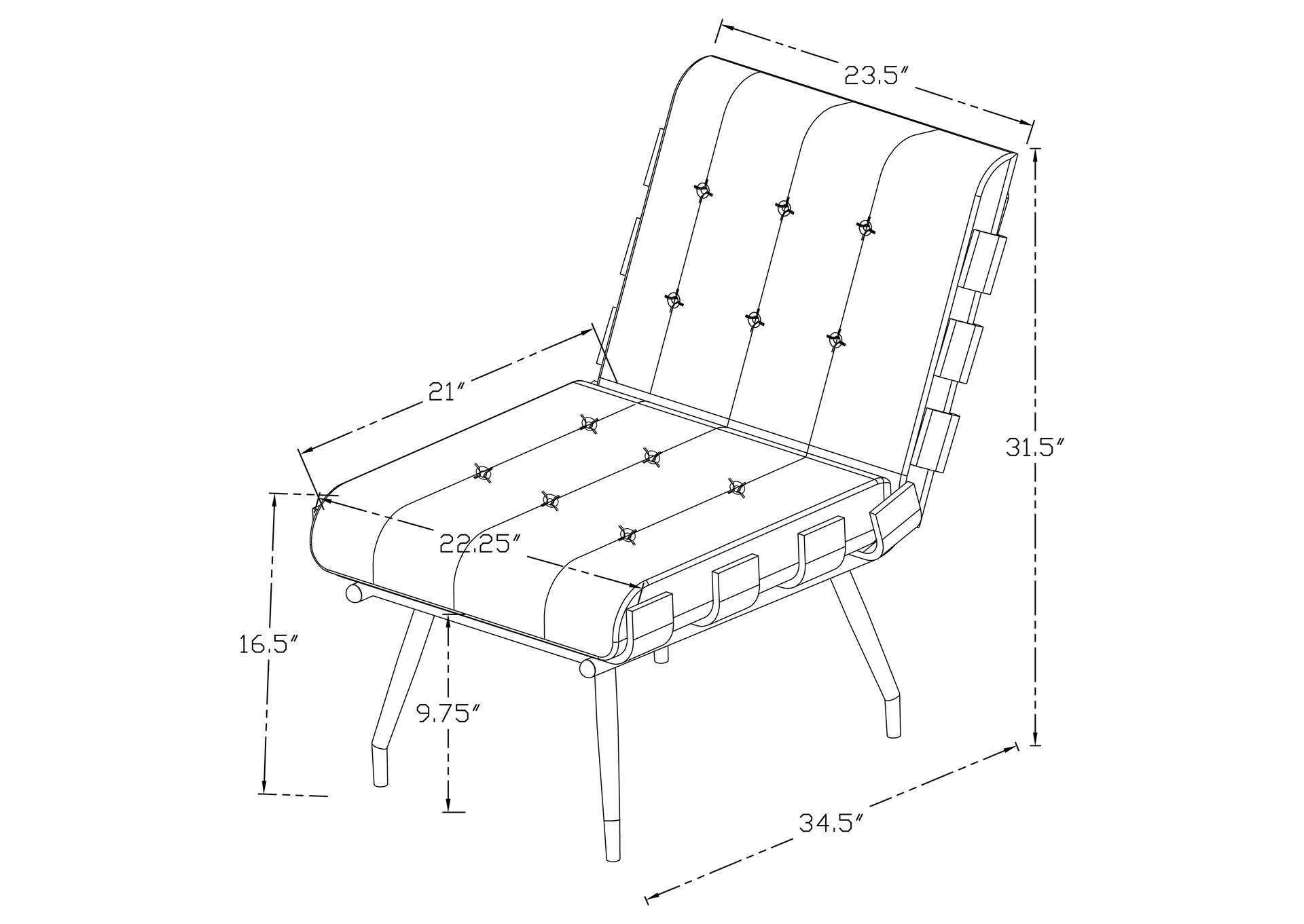 ACCENT CHAIR,Coaster Furniture