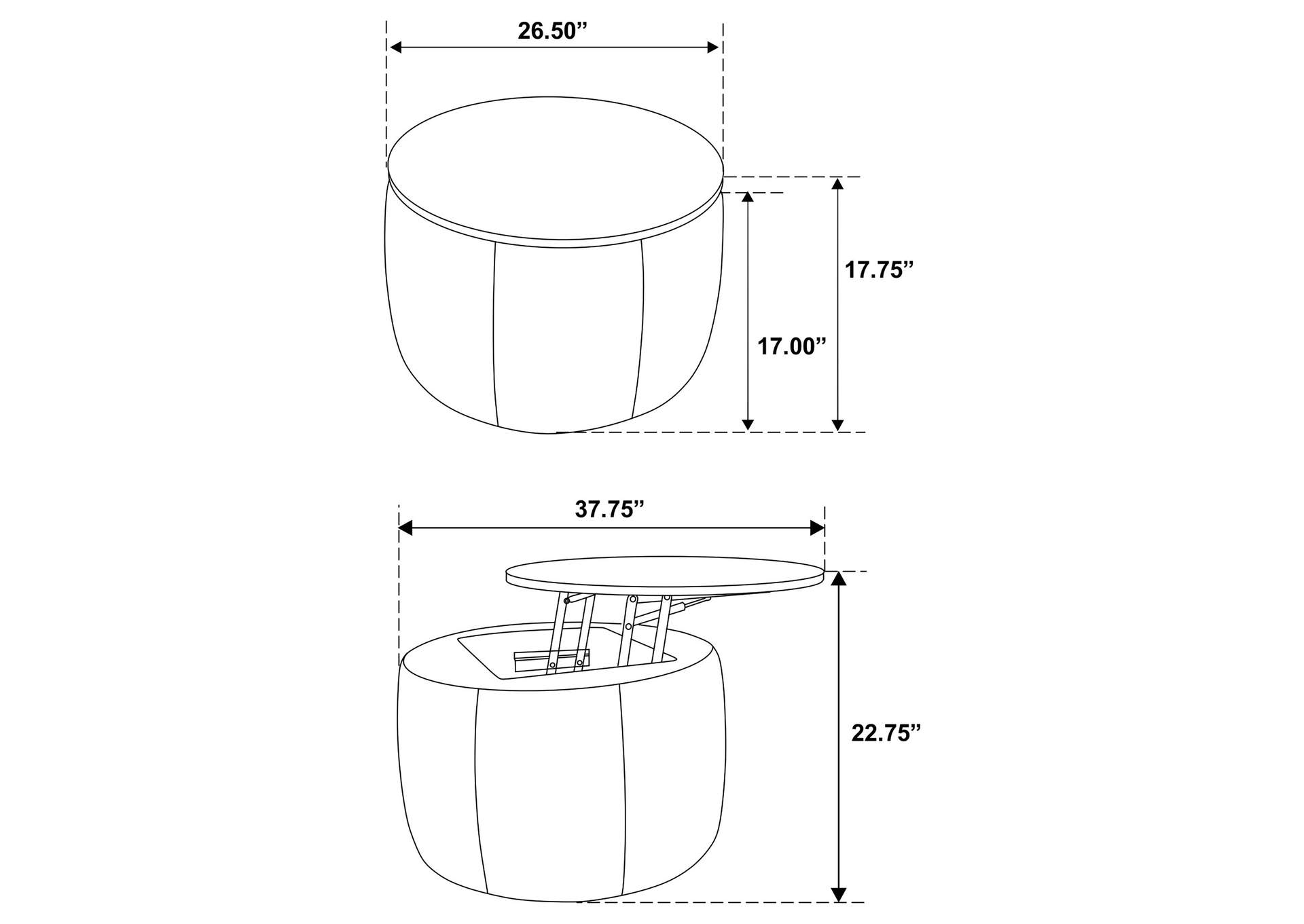 OTTOMAN,Coaster Furniture