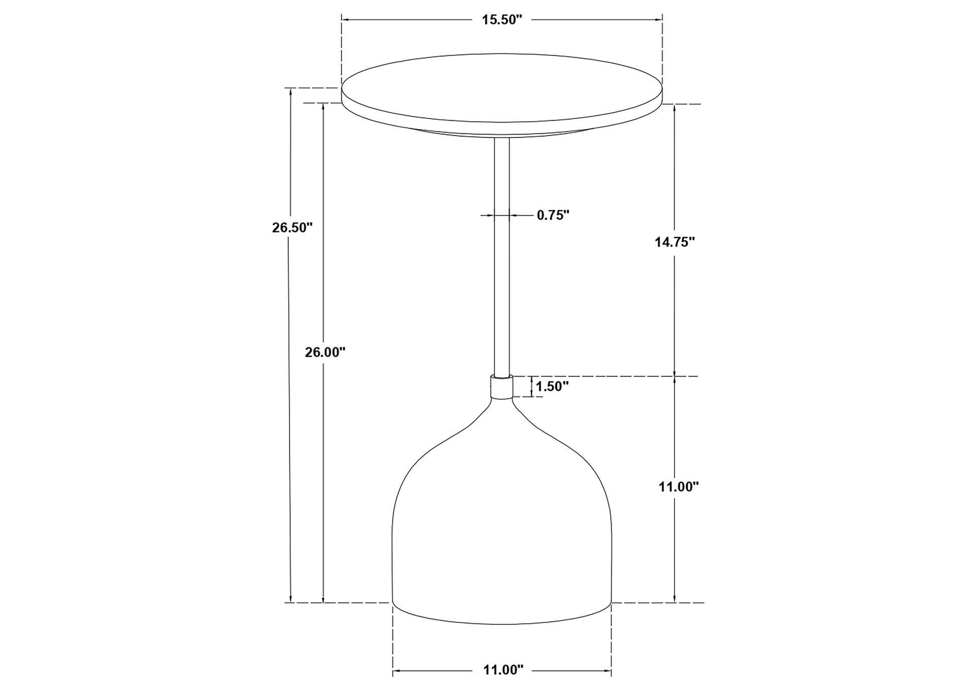 SIDE TABLE,Coaster Furniture