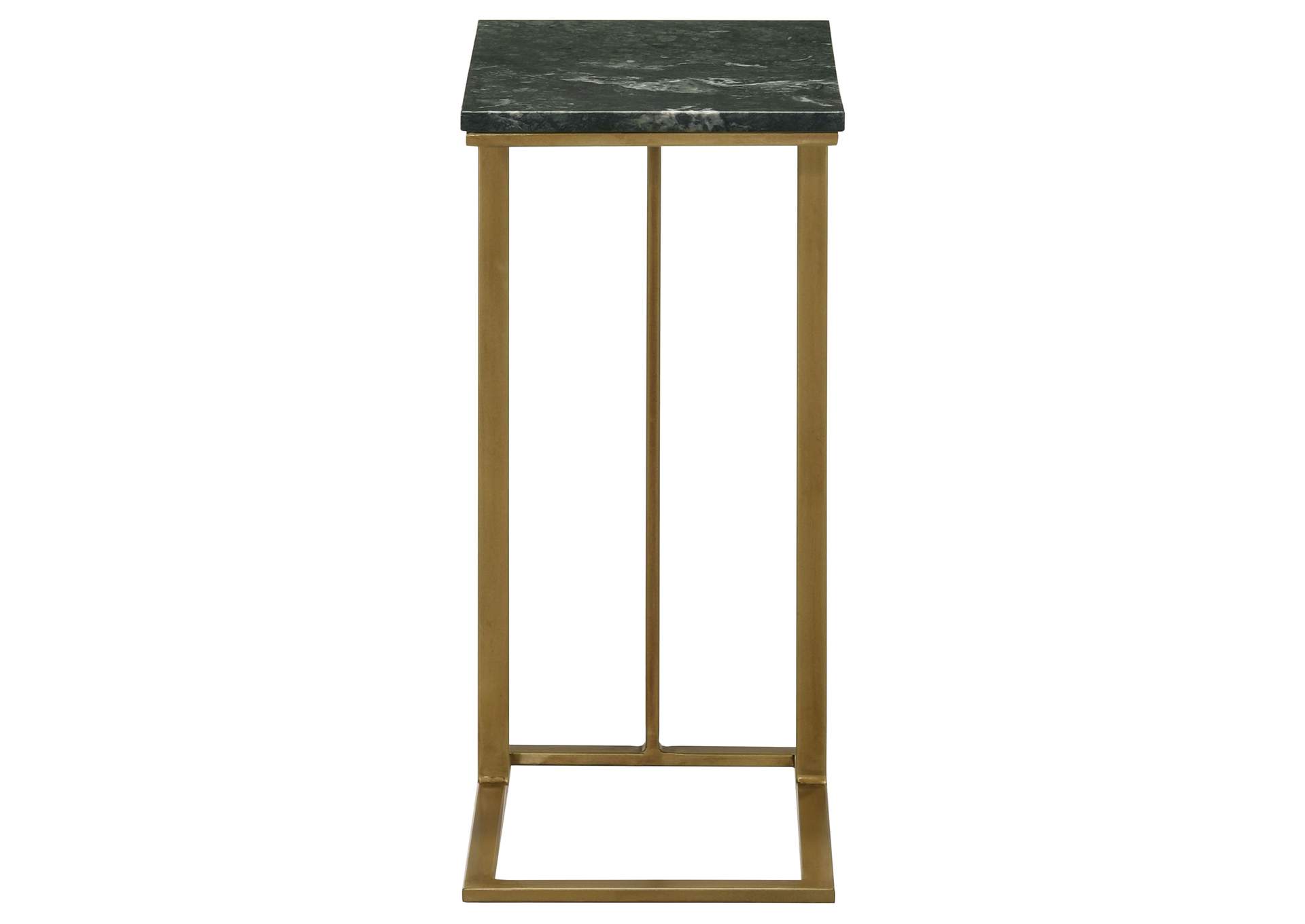 Vicente Accent Table with Marble Top Grey,Coaster Furniture