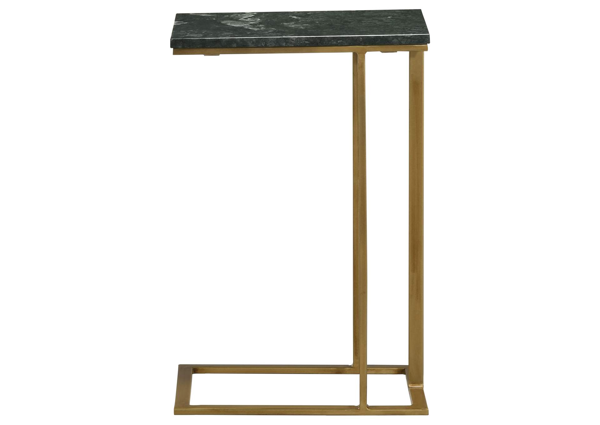 Vicente Accent Table with Marble Top Grey,Coaster Furniture