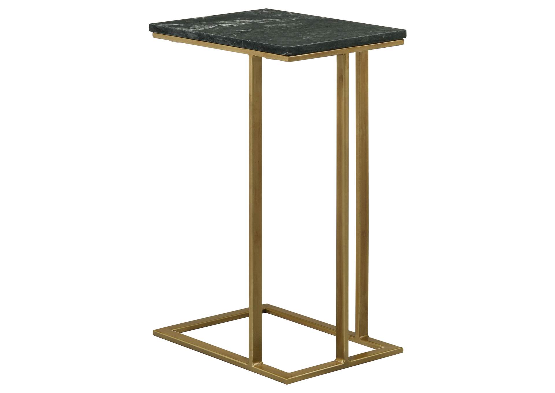 Vicente Accent Table with Marble Top Grey,Coaster Furniture