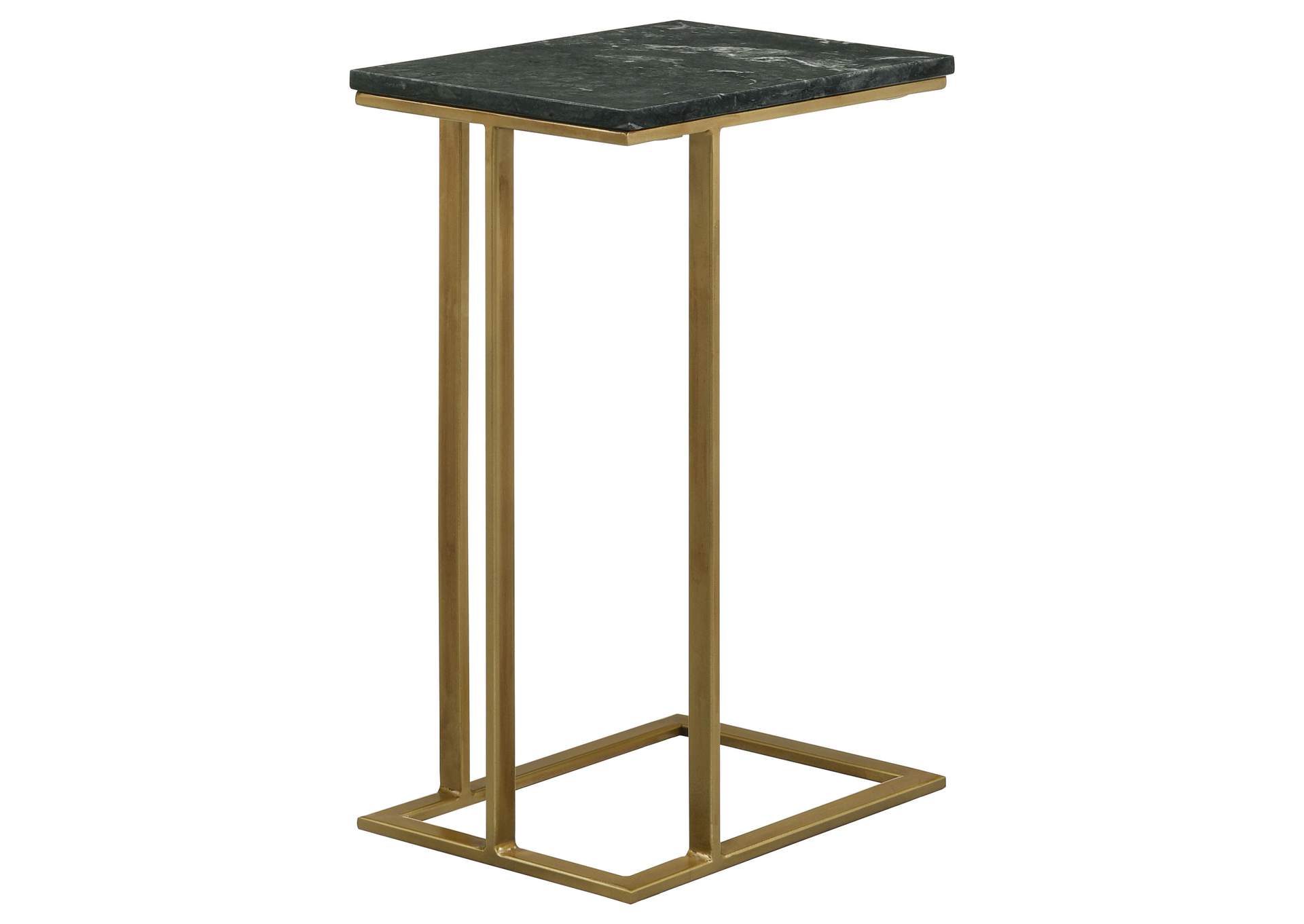 Vicente Accent Table with Marble Top Grey,Coaster Furniture