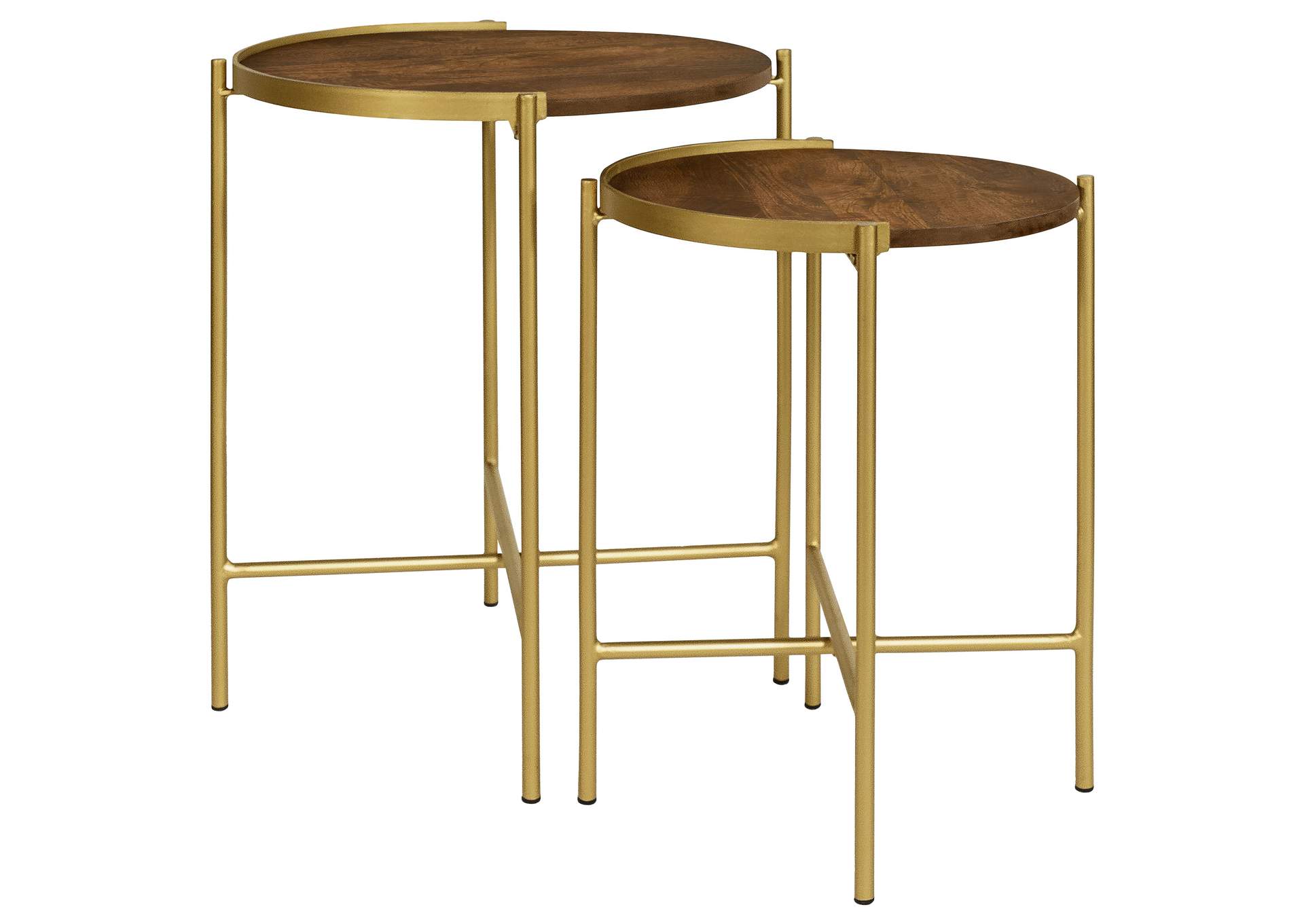 2PC NESTING TABLE,Coaster Furniture