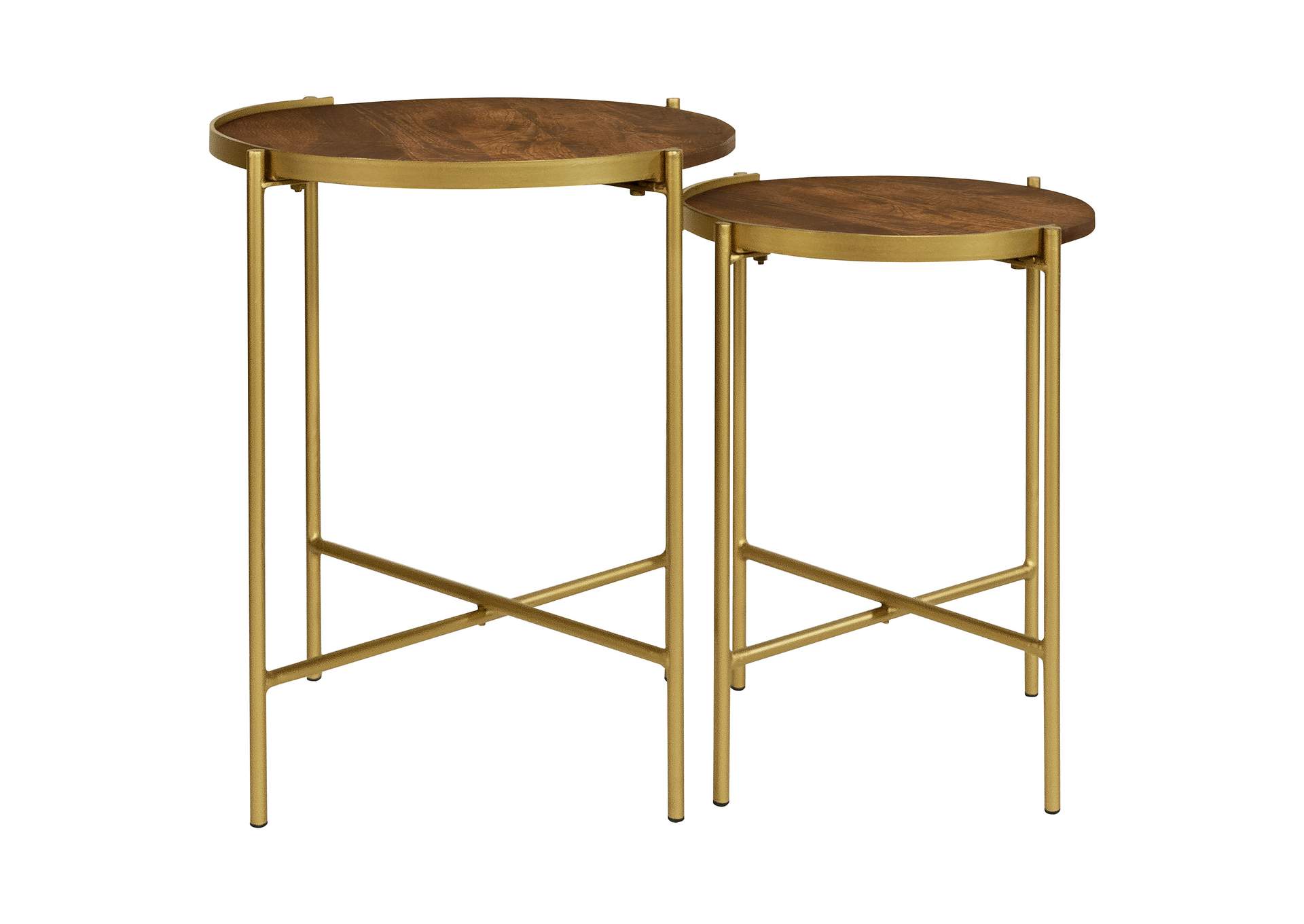 2PC NESTING TABLE,Coaster Furniture