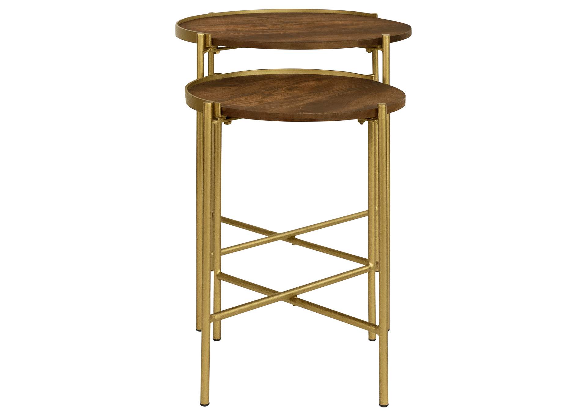 2PC NESTING TABLE,Coaster Furniture