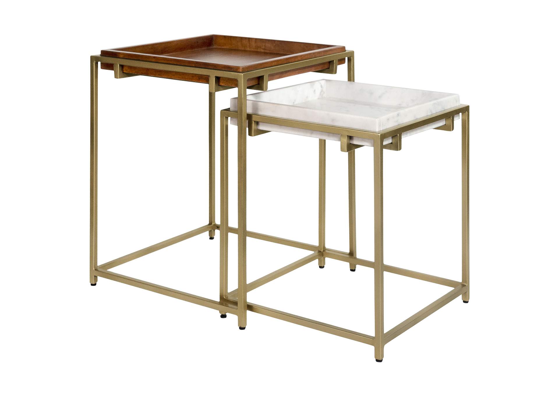 2PC NESTING TABLE,Coaster Furniture