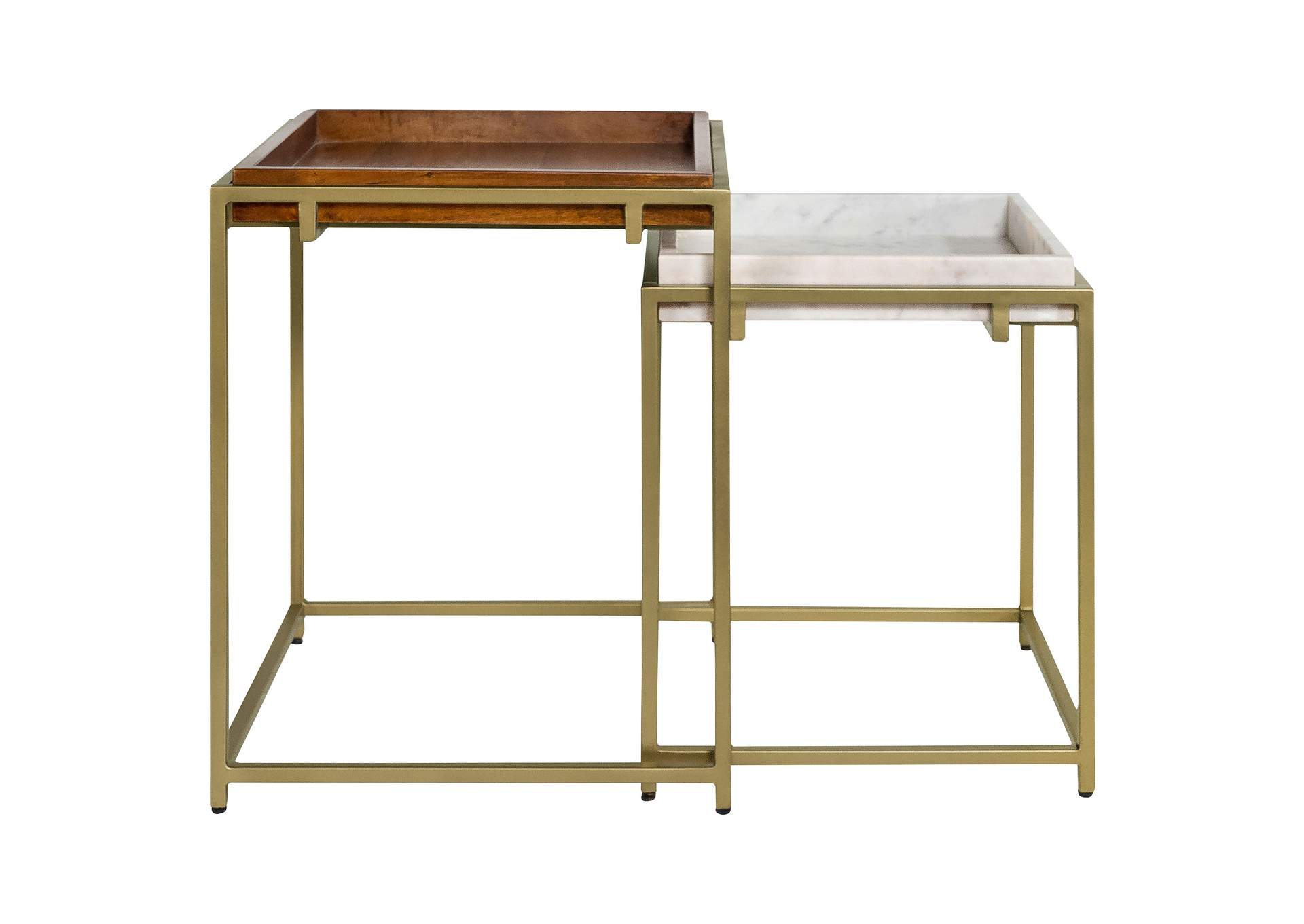 2PC NESTING TABLE,Coaster Furniture