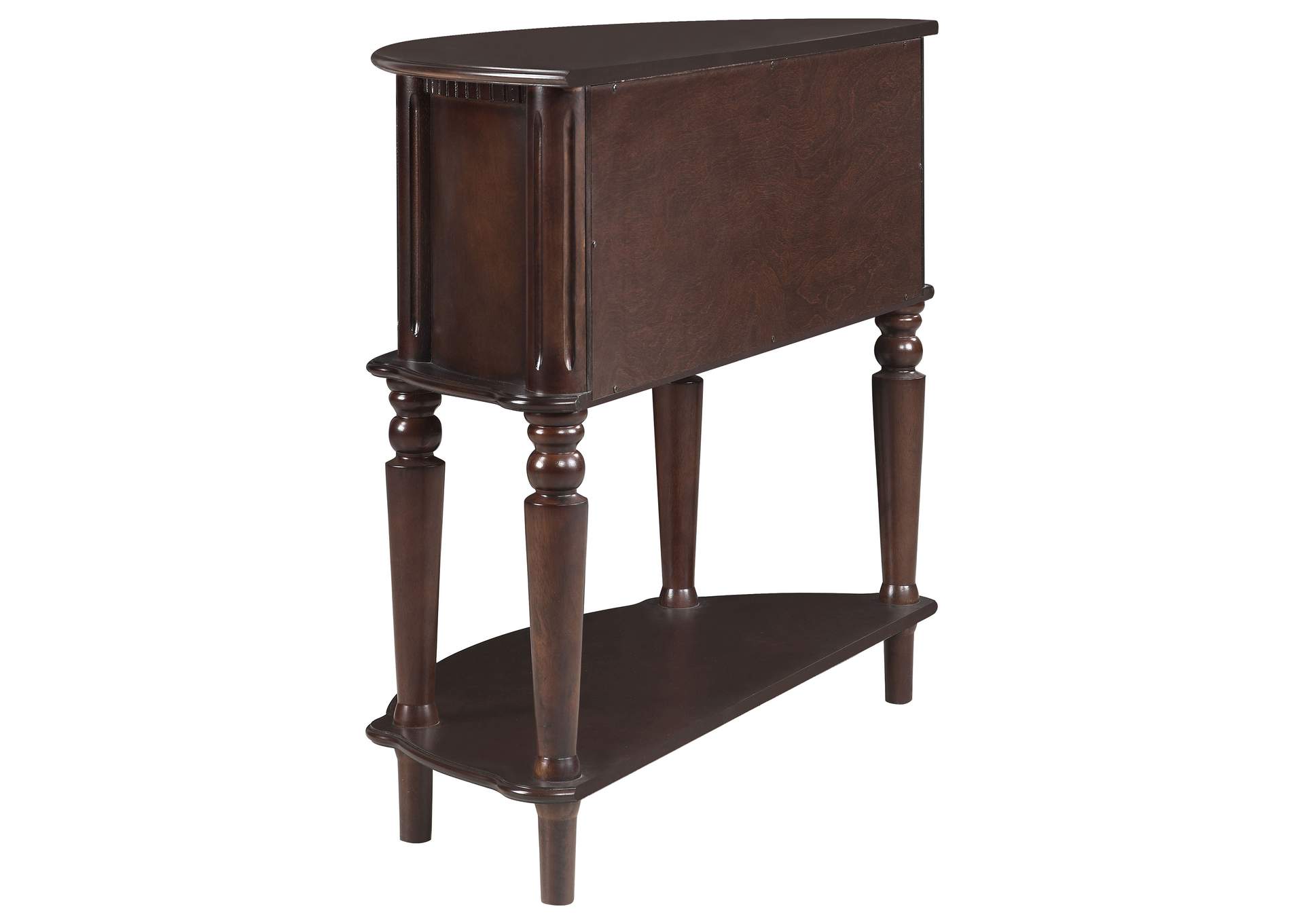 Brenda Console Table with Curved Front Brown,Coaster Furniture