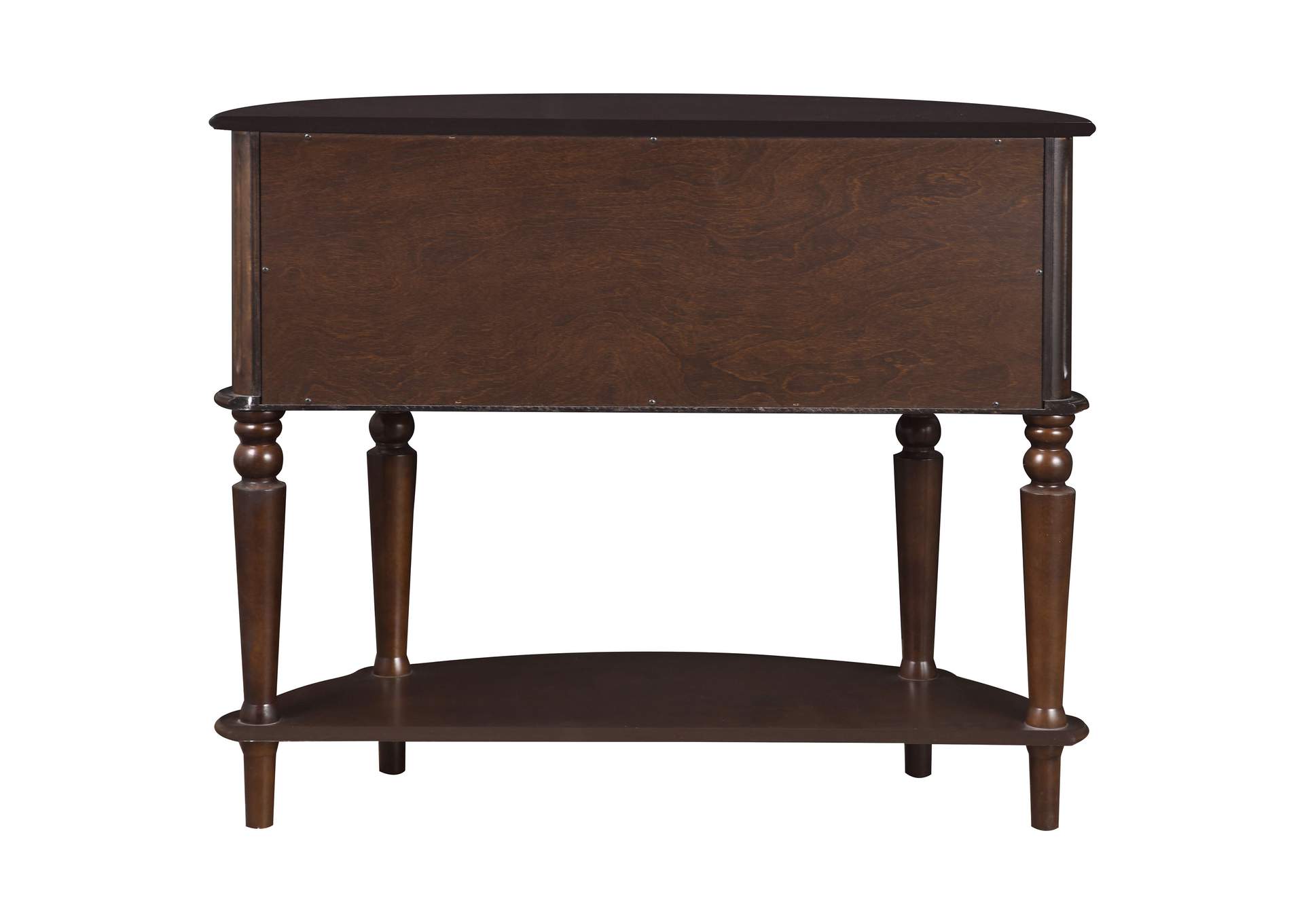 Brenda Console Table with Curved Front Brown,Coaster Furniture